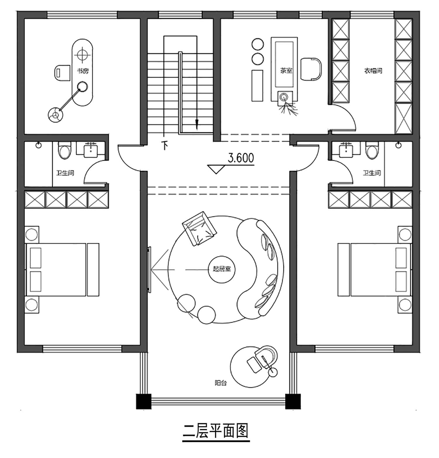乡建设计魔方图纸效果图