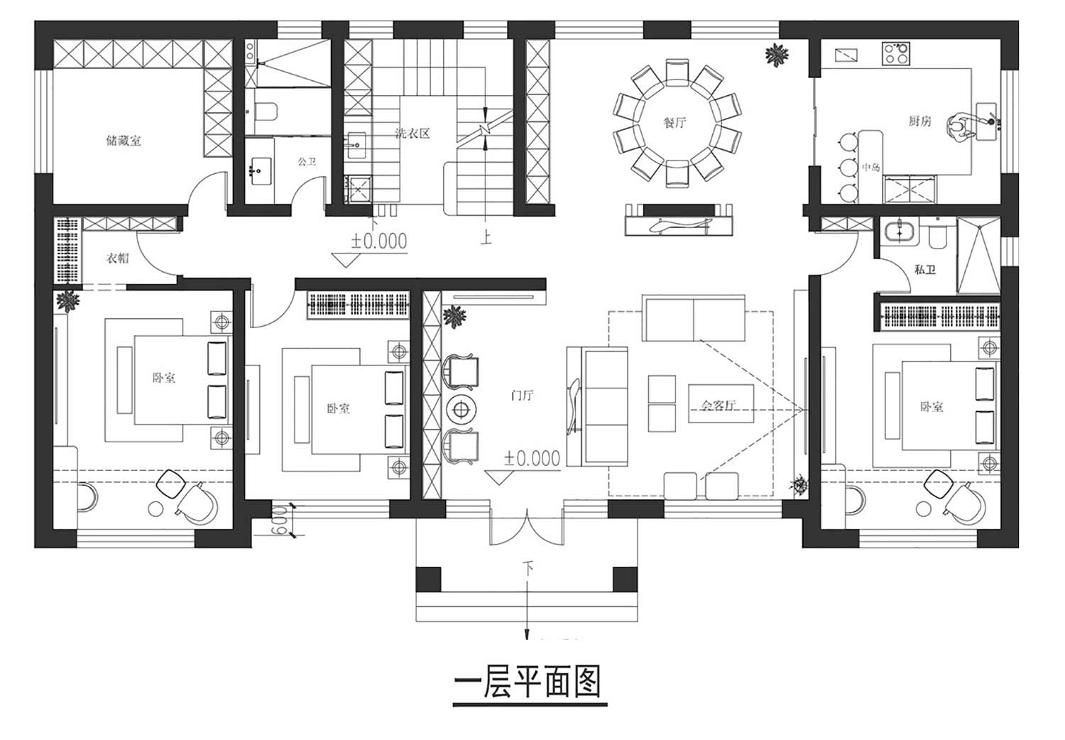 乡建设计魔方图纸效果图