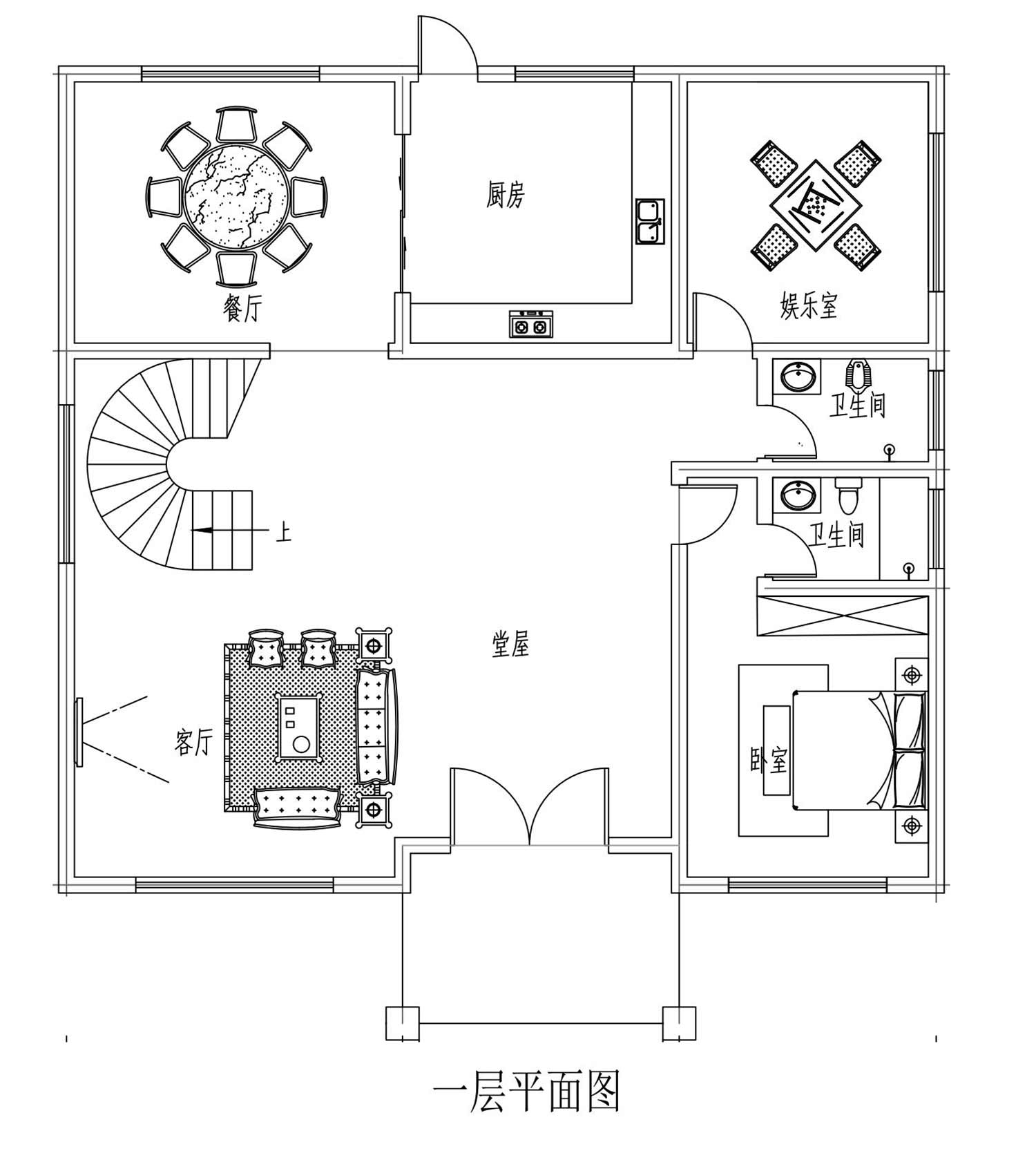 乡建设计魔方图纸效果图