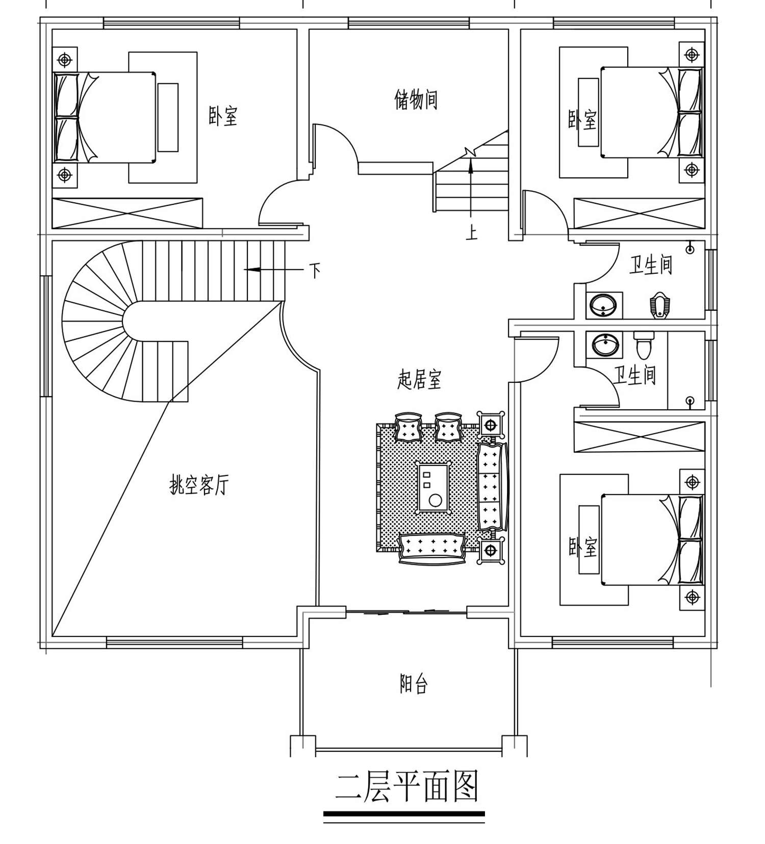乡建设计魔方图纸效果图