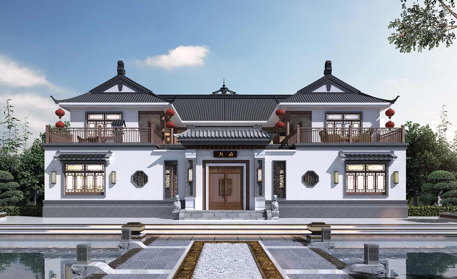 乡建设计魔方图纸效果图