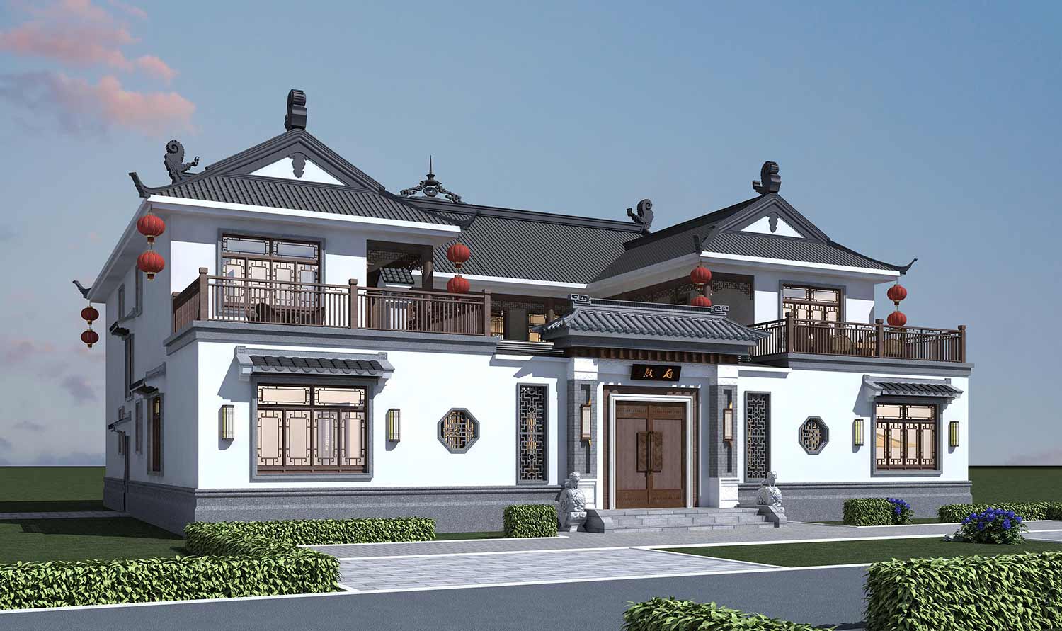 乡建设计魔方图纸效果图