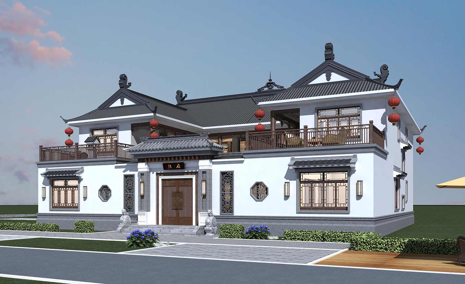 乡建设计魔方图纸效果图