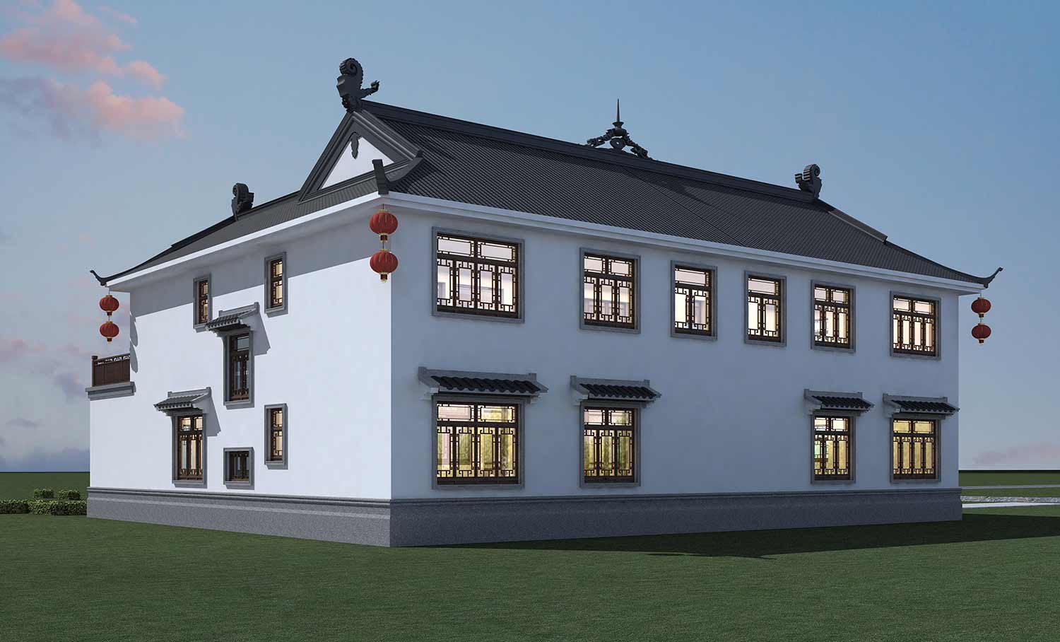 乡建设计魔方图纸效果图