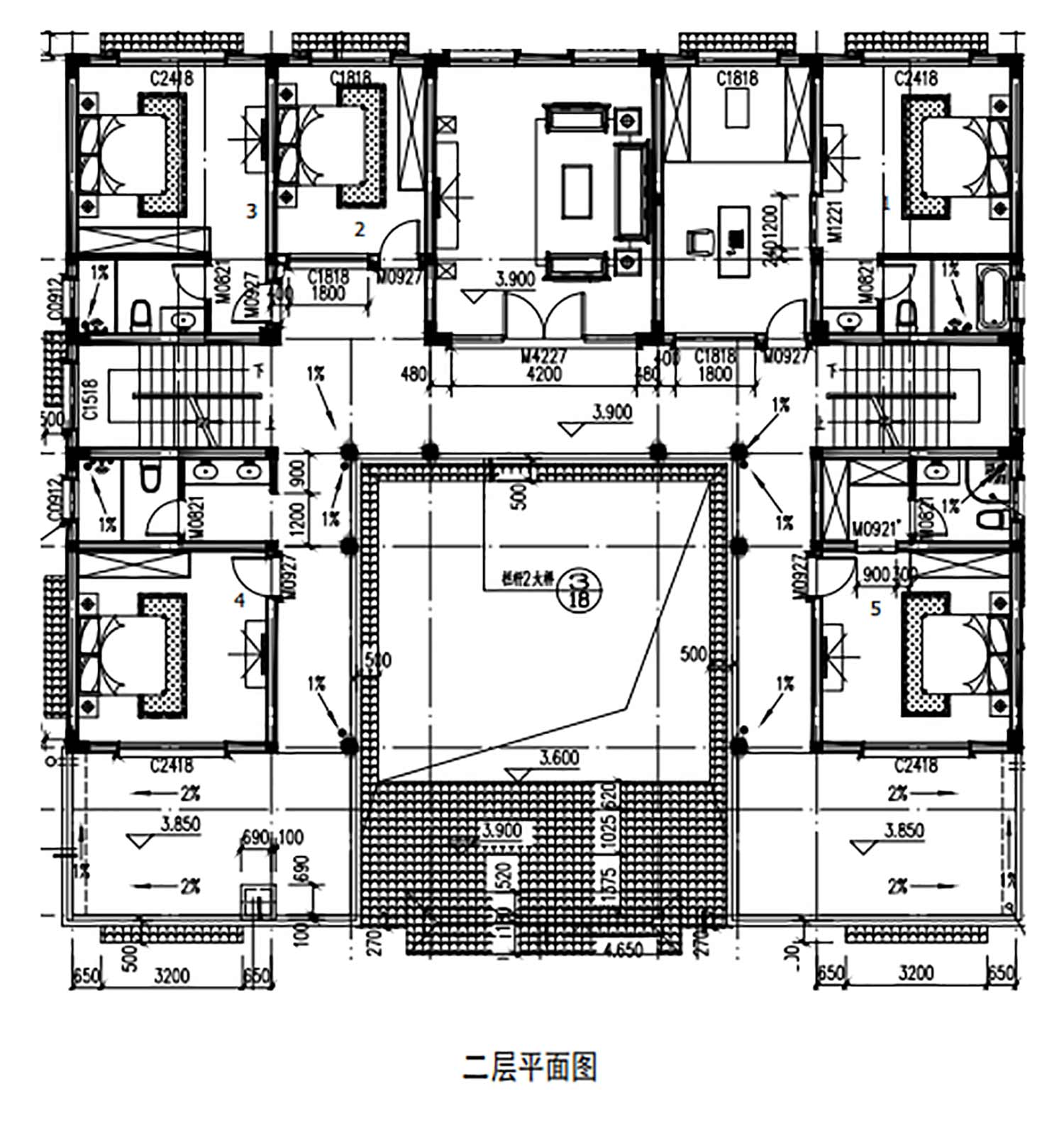 乡建设计魔方图纸效果图