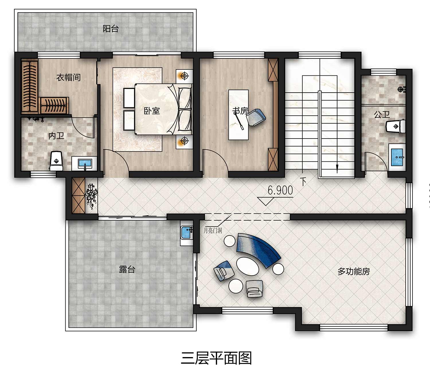 乡建设计魔方图纸效果图