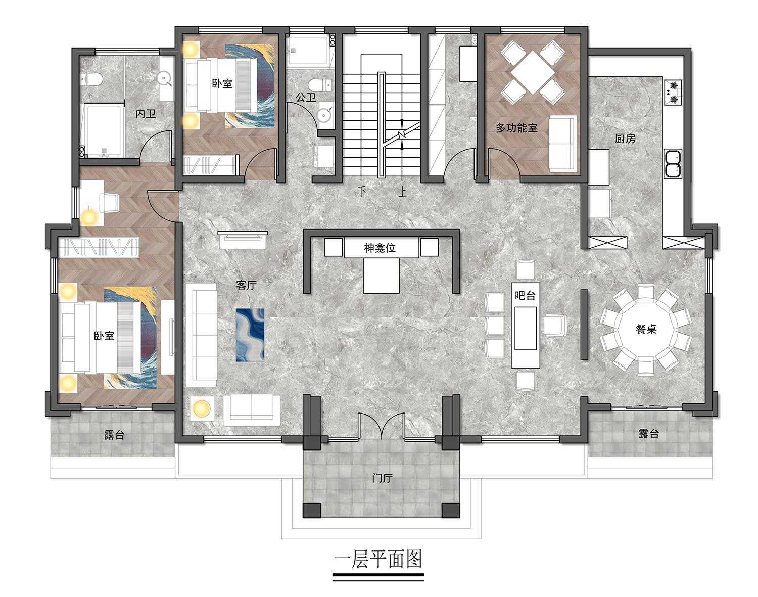 乡建设计魔方图纸效果图