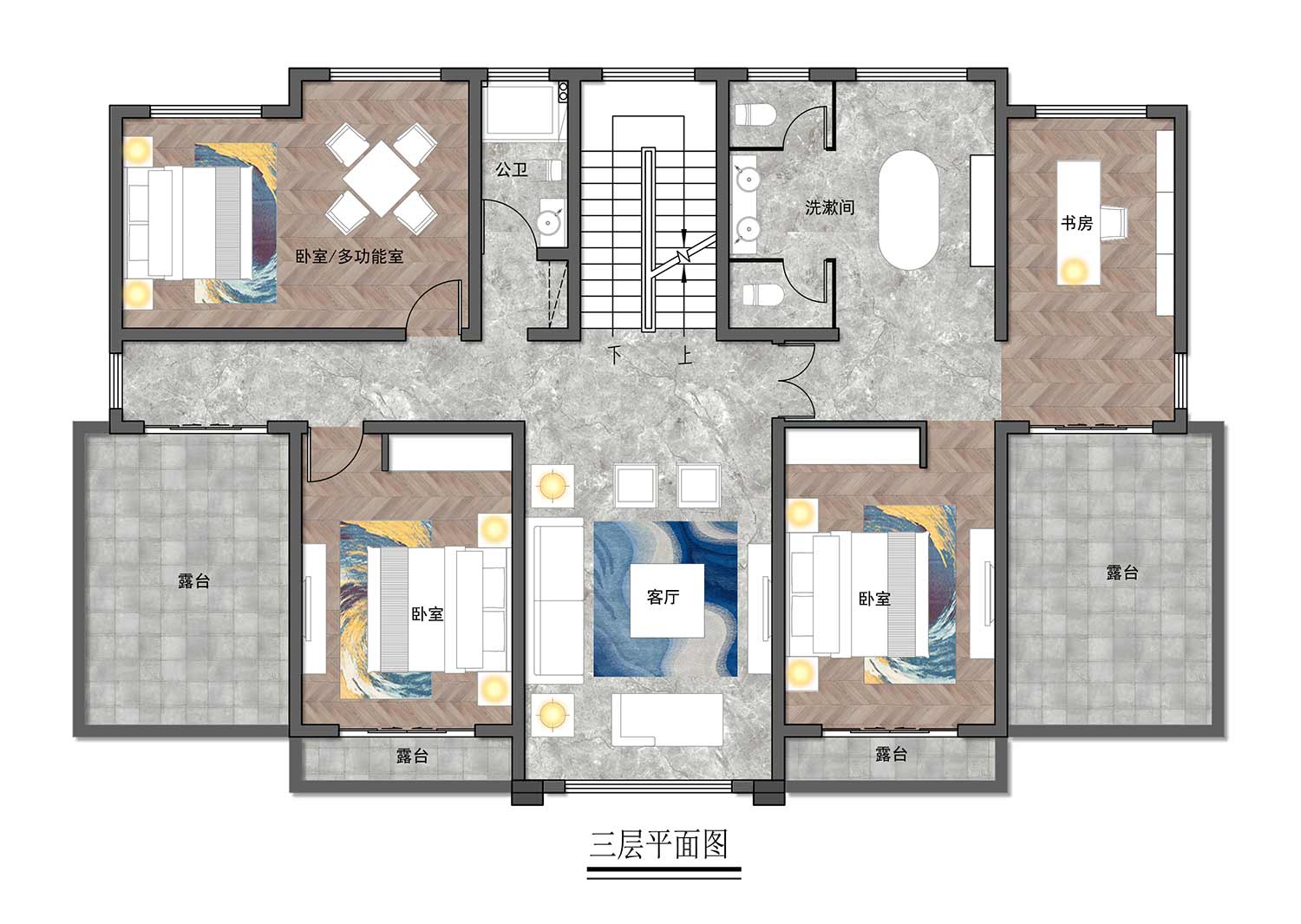 乡建设计魔方图纸效果图