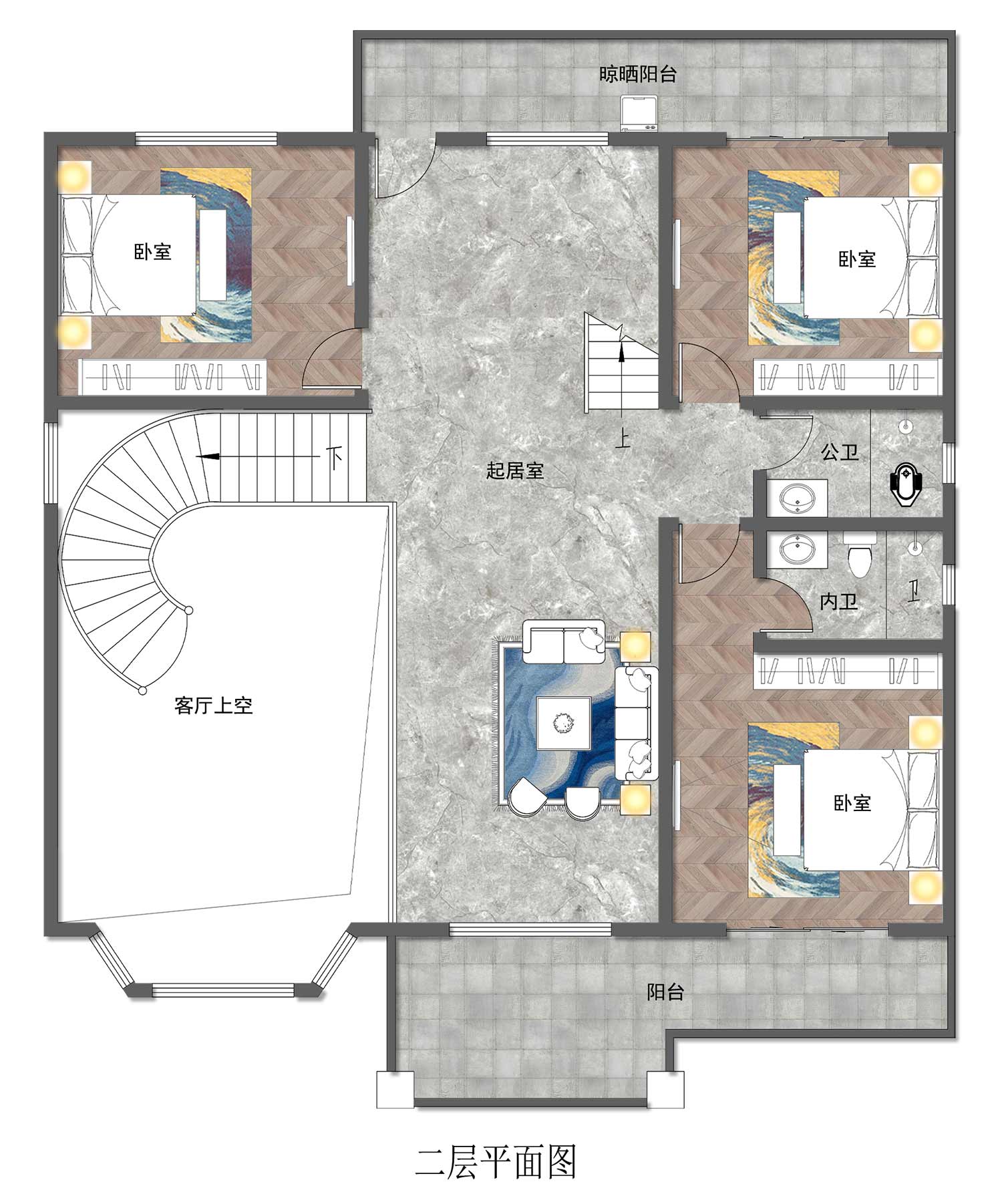 乡建设计魔方图纸效果图