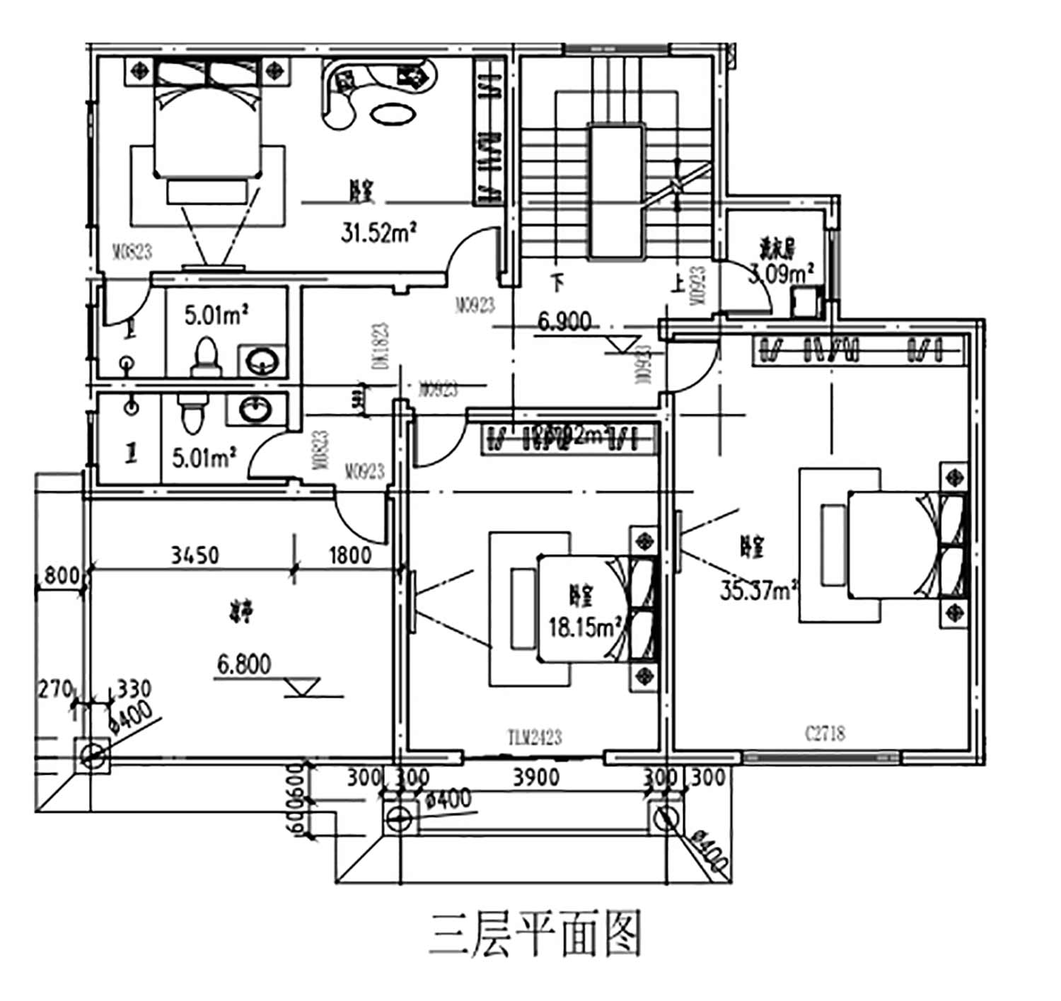 乡建设计魔方图纸效果图