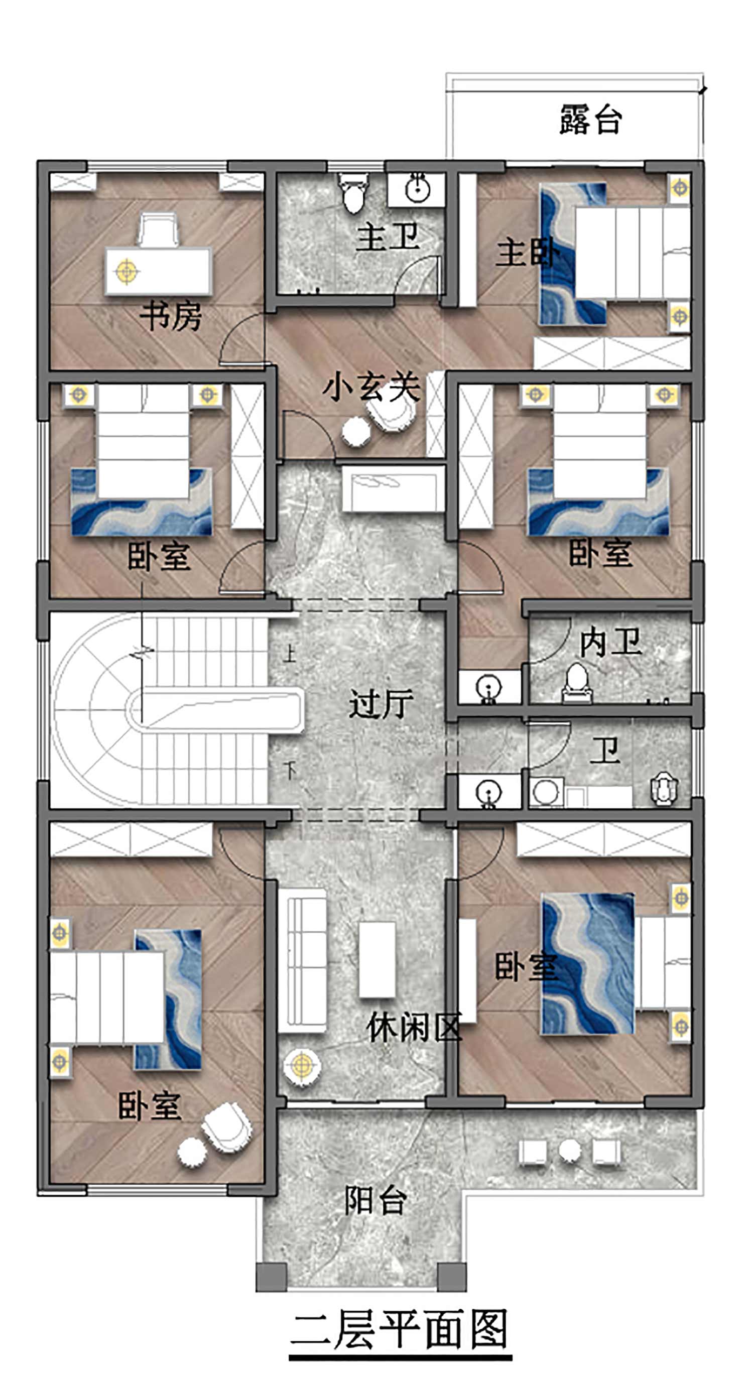 乡建设计魔方图纸效果图