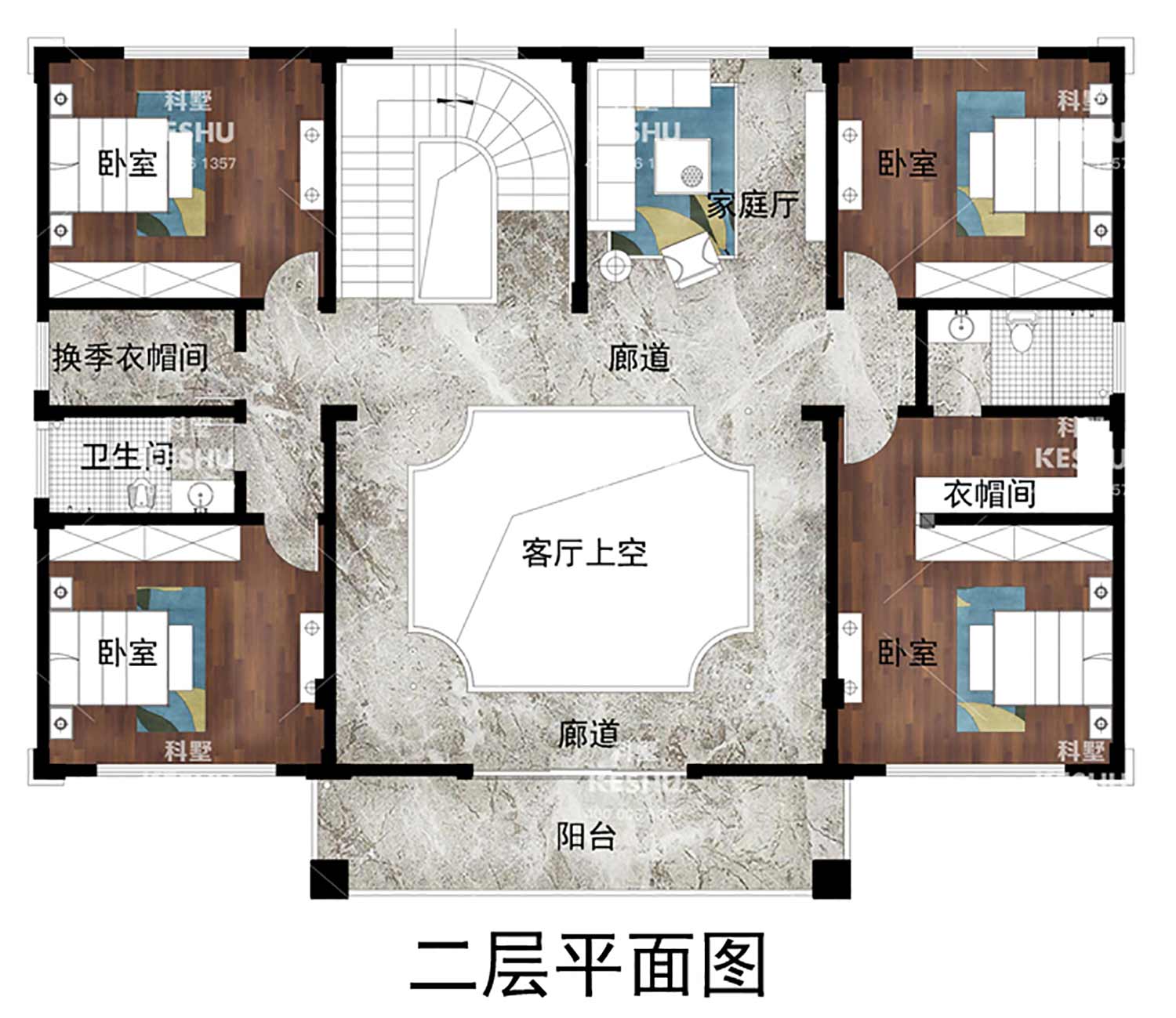 乡建设计魔方图纸效果图