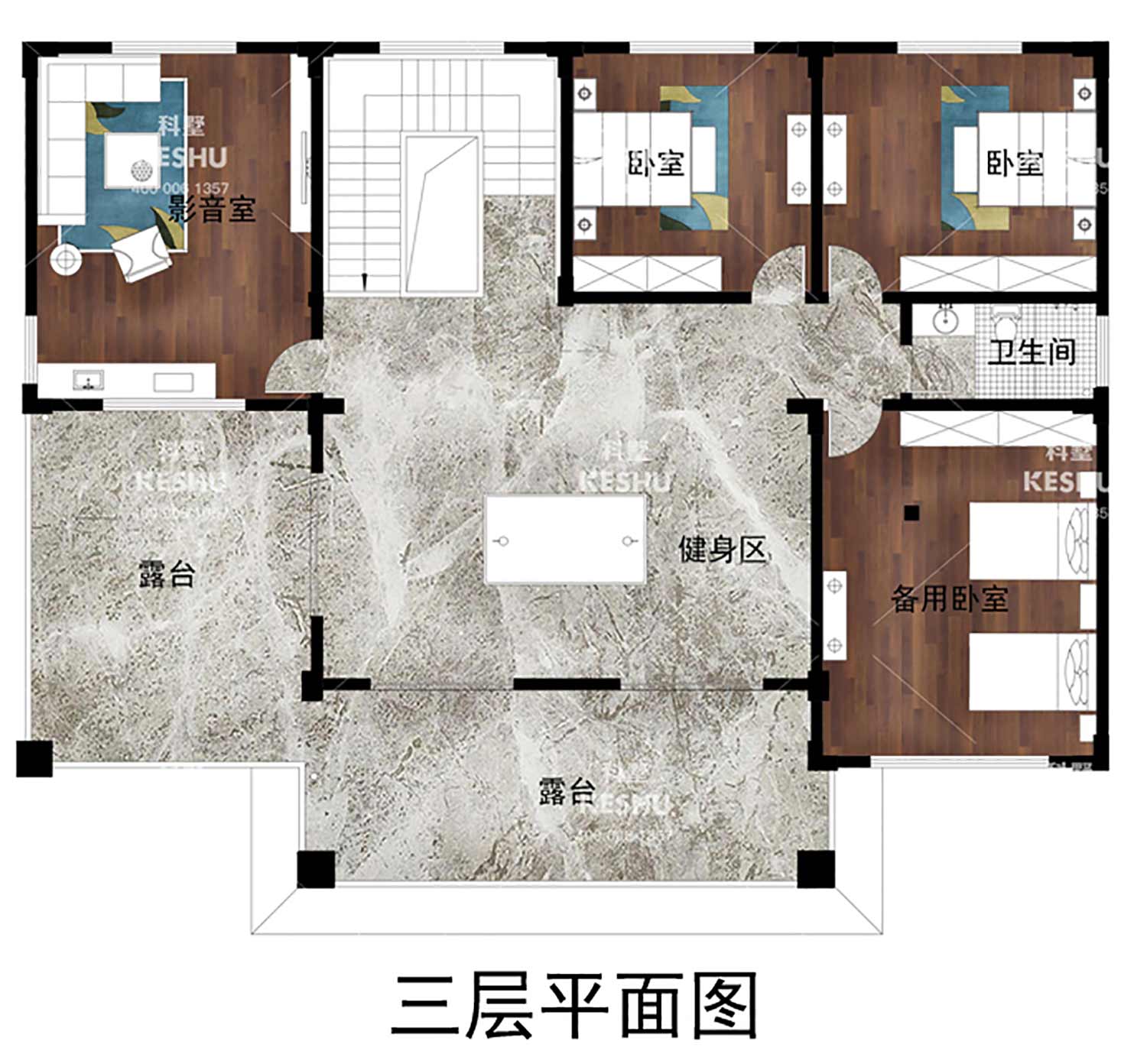 乡建设计魔方图纸效果图