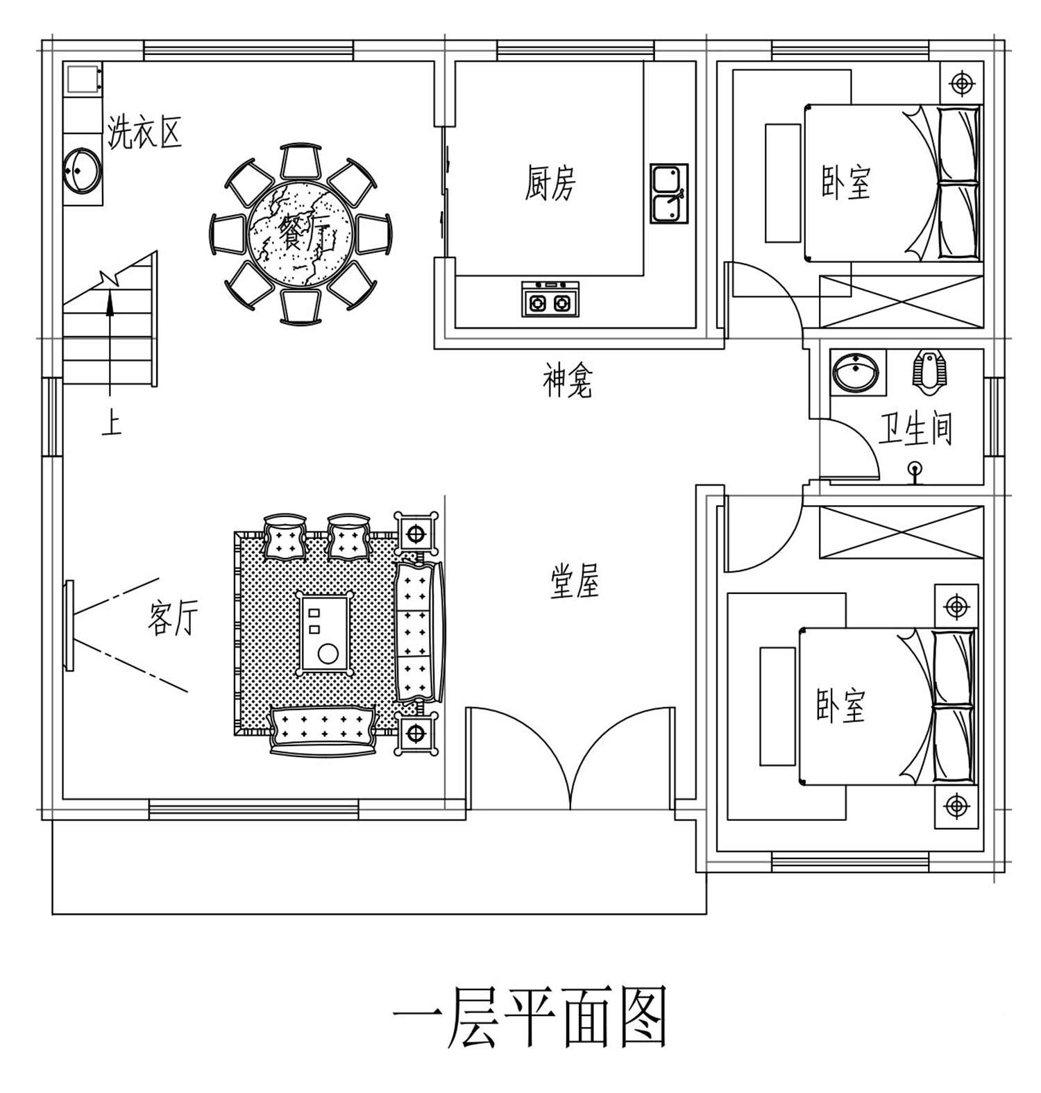 乡建设计魔方图纸效果图