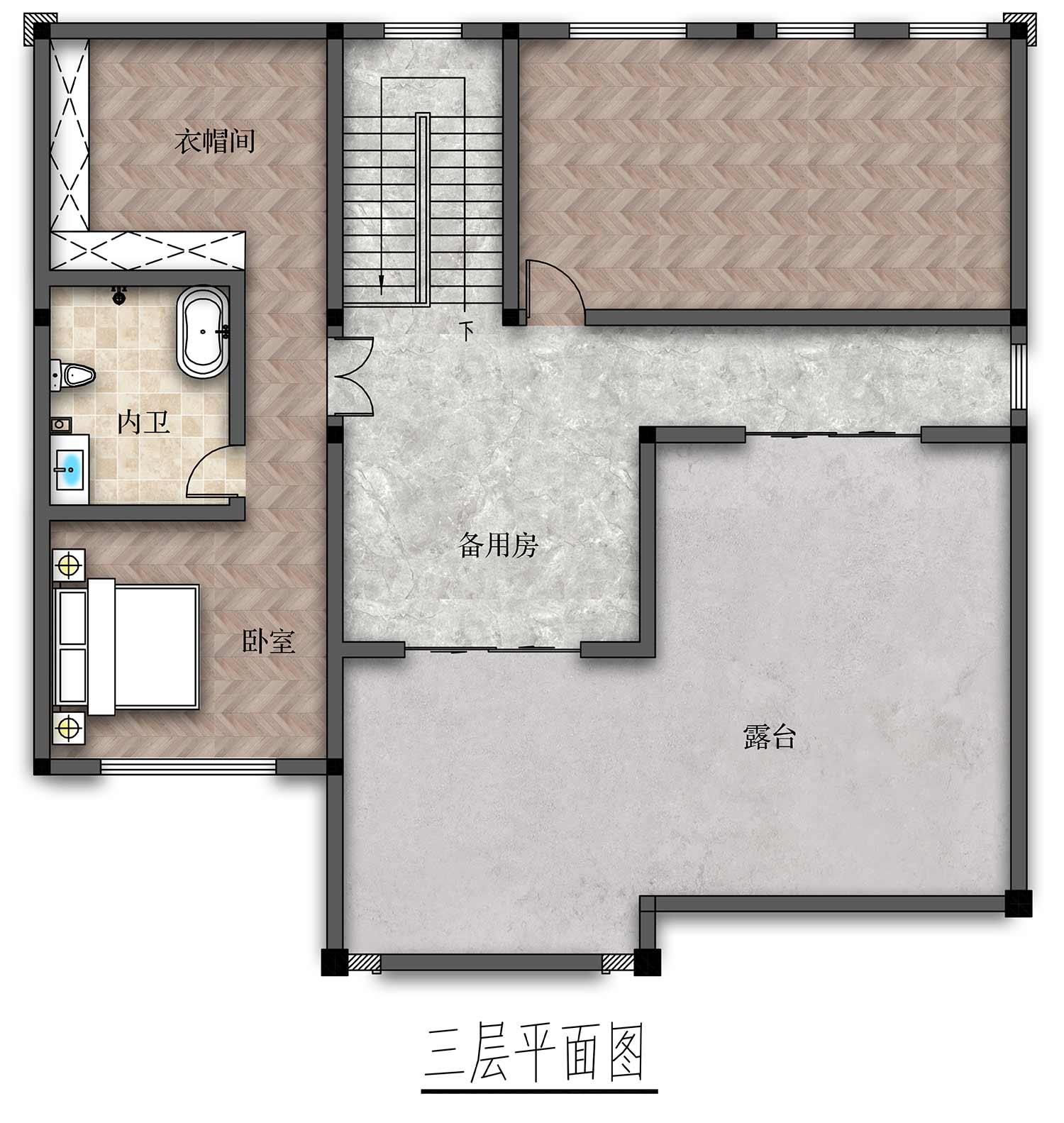 乡建设计魔方图纸效果图