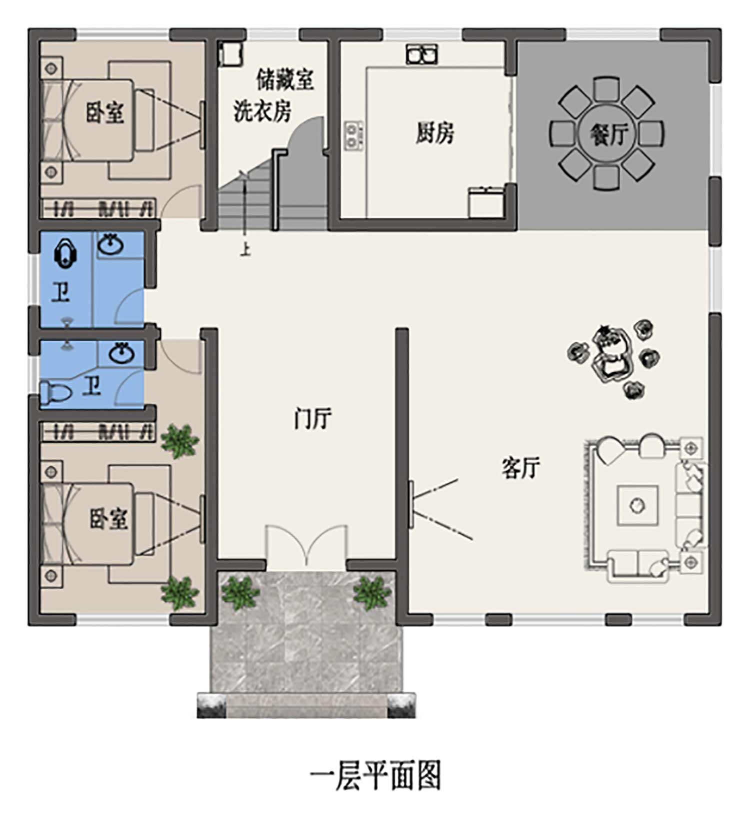 乡建设计魔方图纸效果图