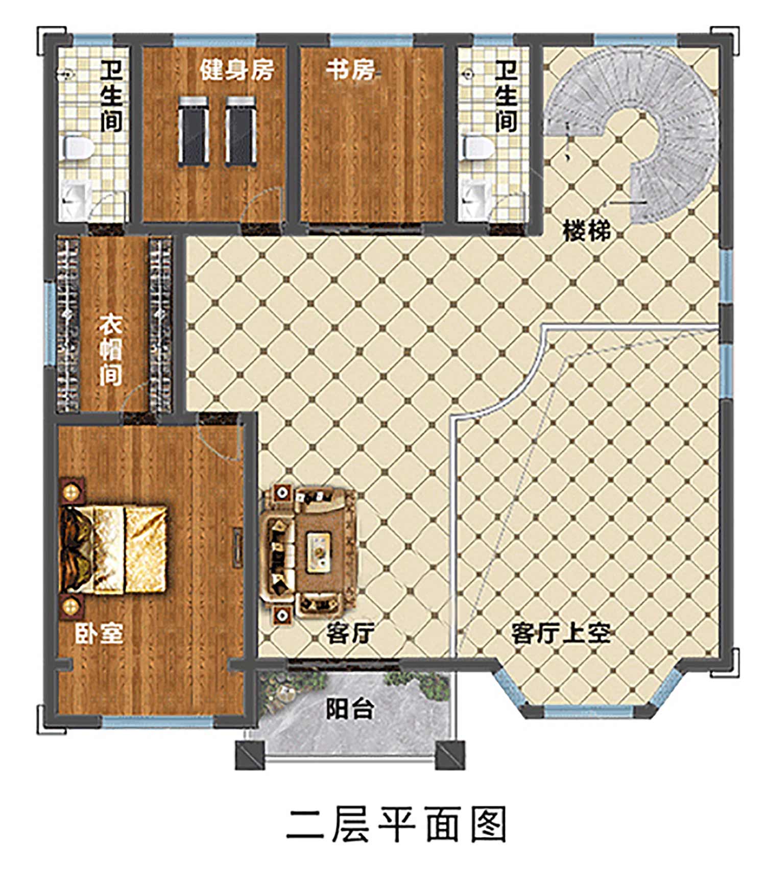 乡建设计魔方图纸效果图