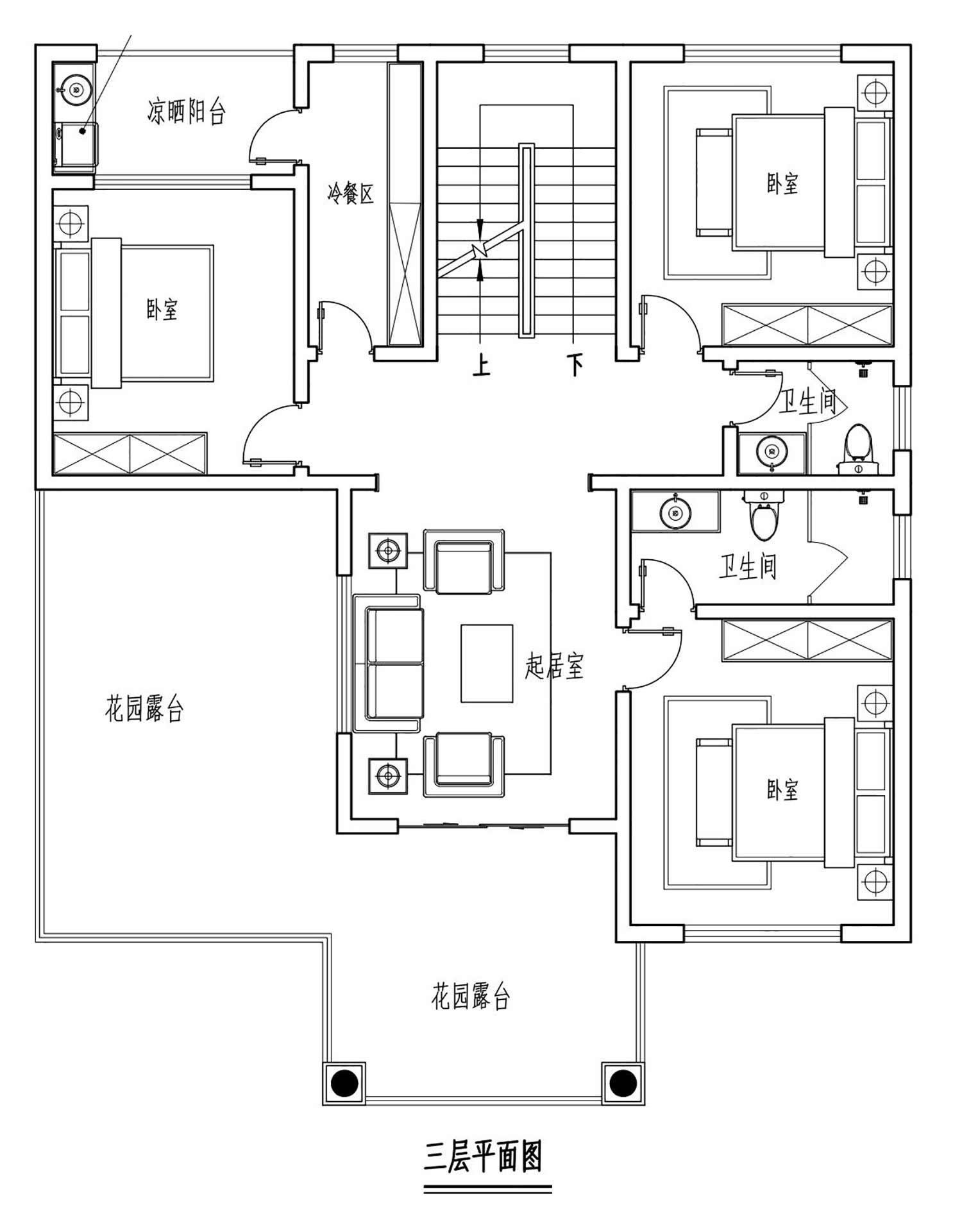 乡建设计魔方图纸效果图