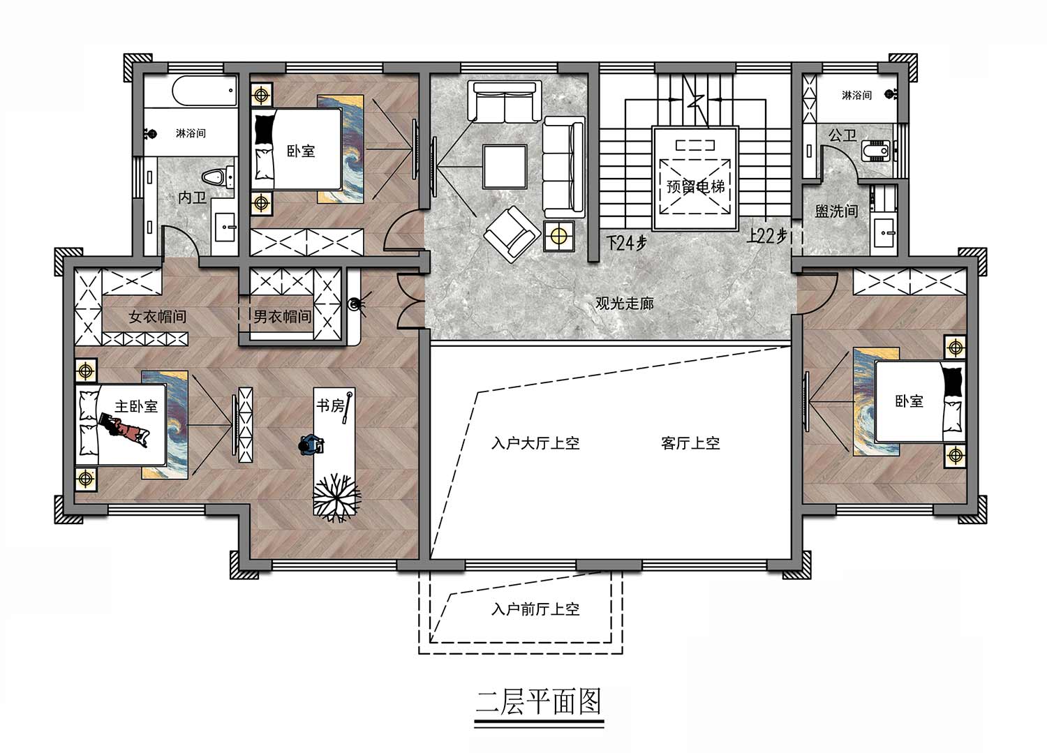 乡建设计魔方图纸效果图