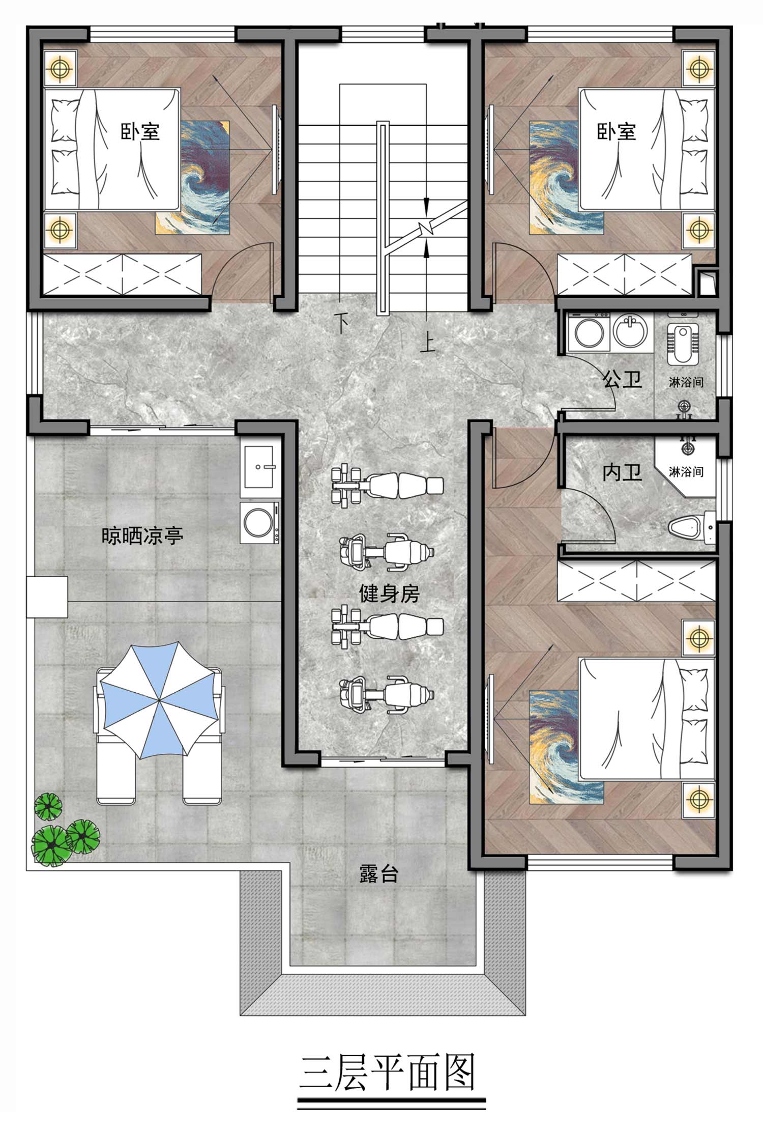 乡建设计魔方图纸效果图