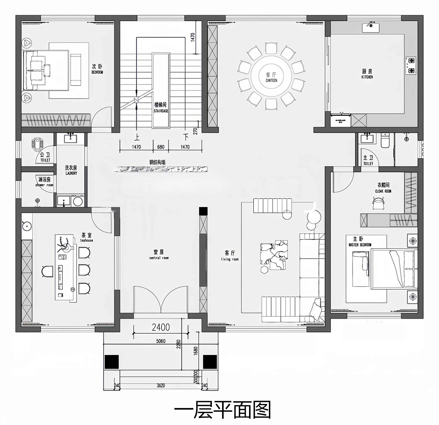 乡建设计魔方图纸效果图