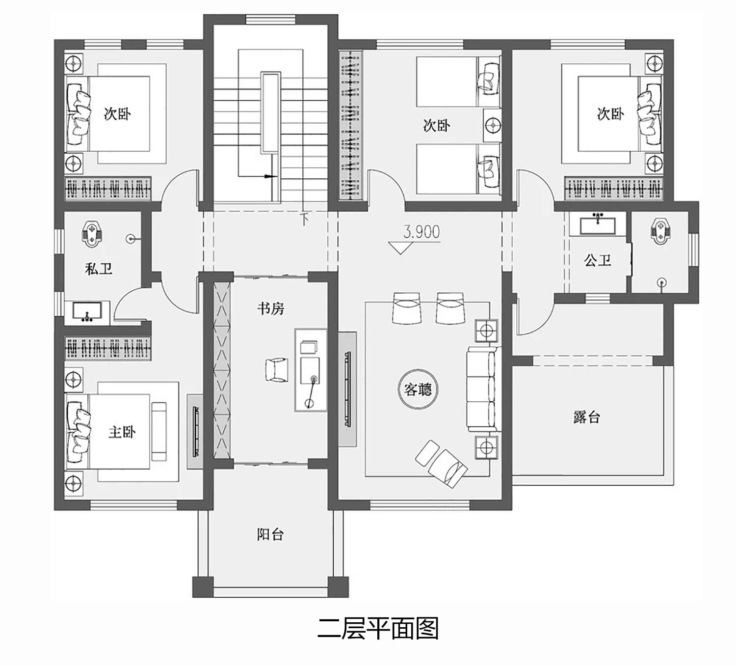 乡建设计魔方图纸效果图
