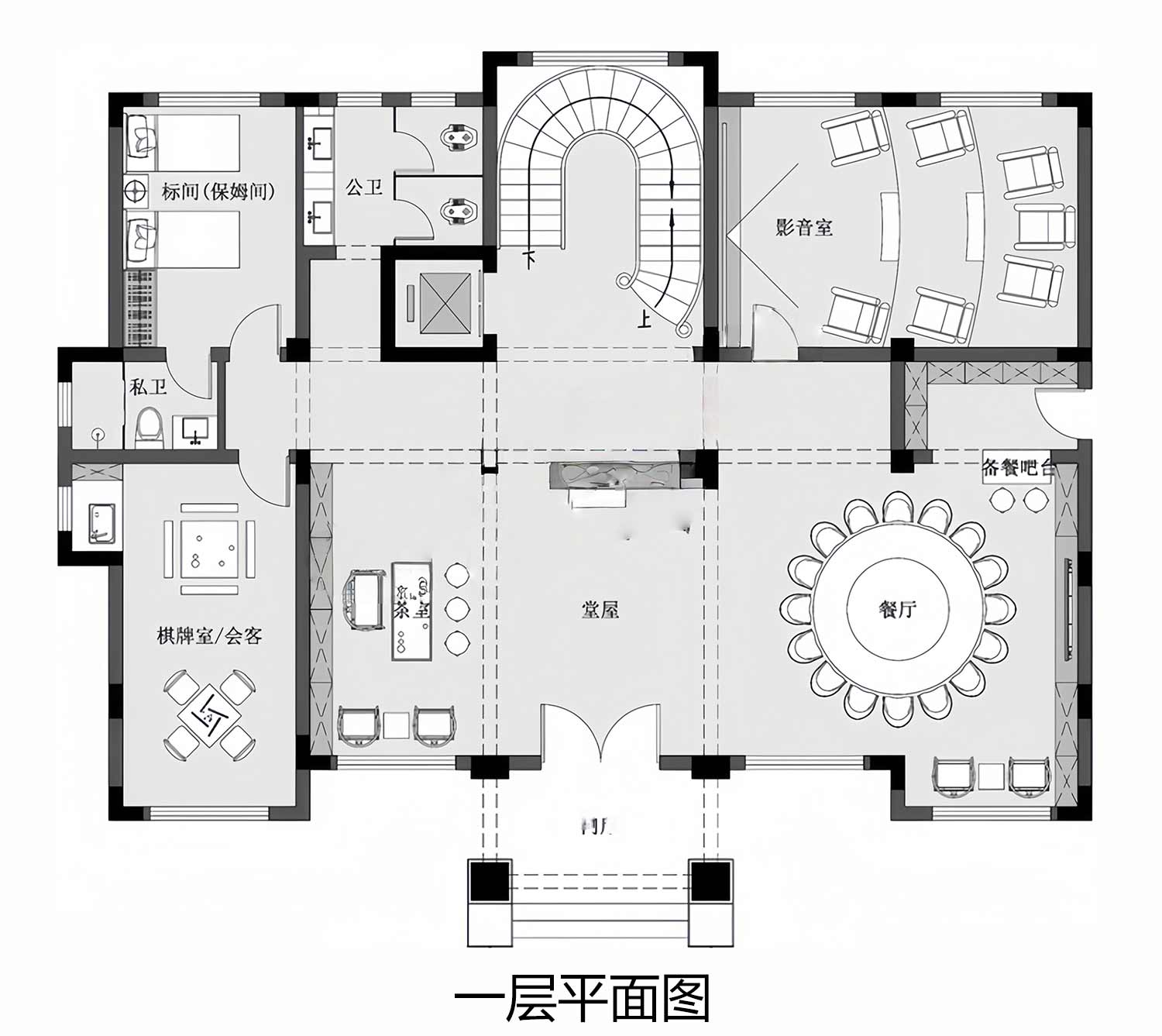 乡建设计魔方图纸效果图