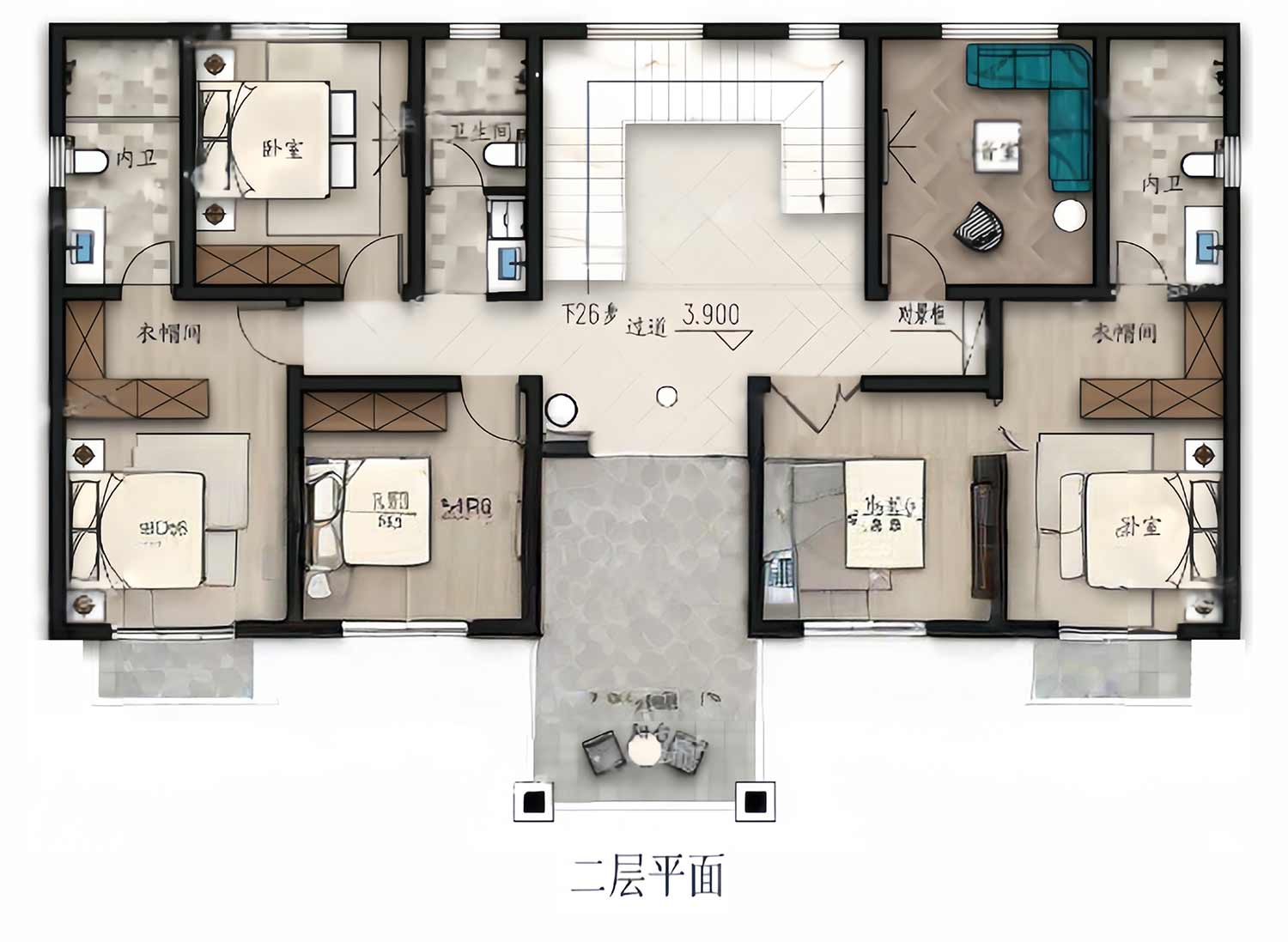乡建设计魔方图纸效果图