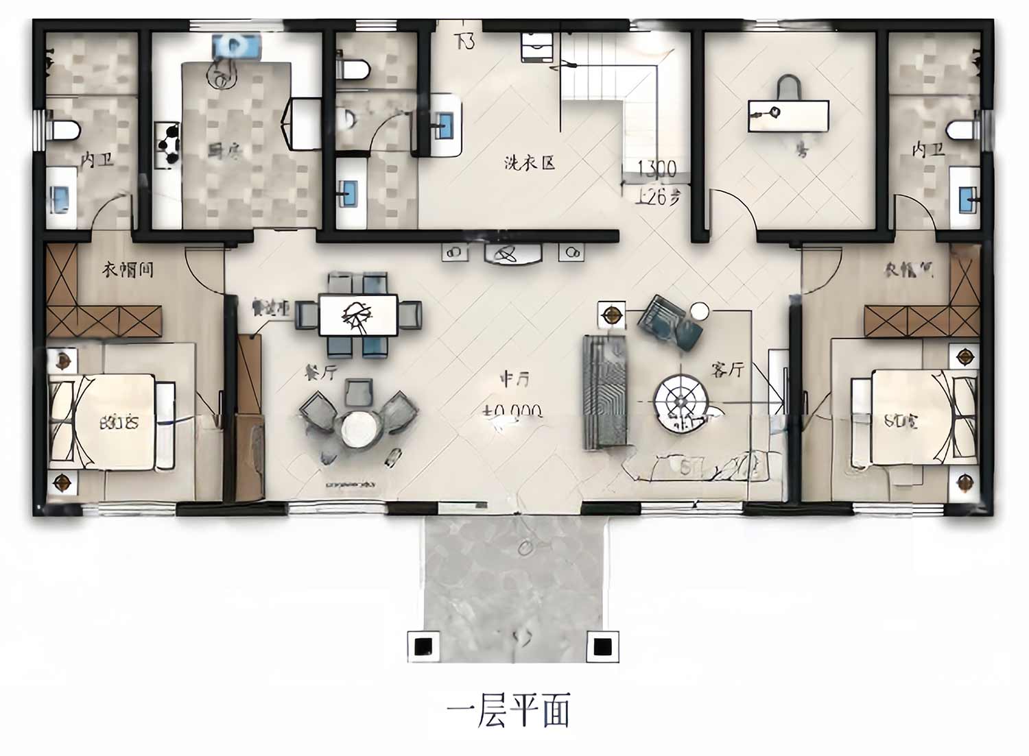 乡建设计魔方图纸效果图