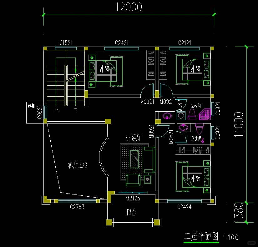 乡建设计魔方图纸效果图