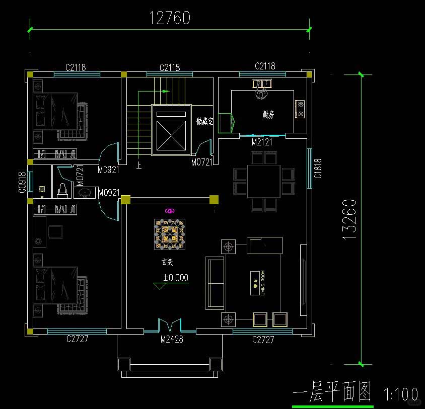 乡建设计魔方图纸效果图