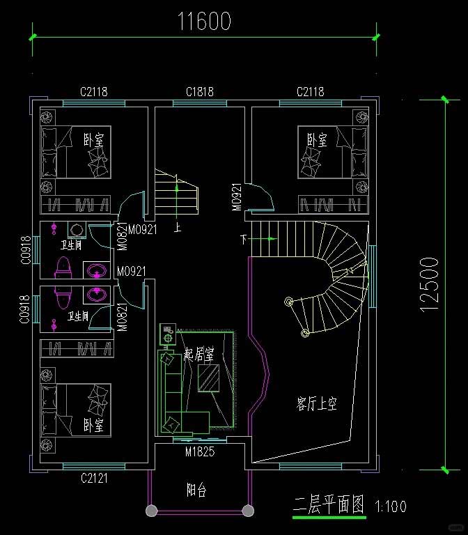 乡建设计魔方图纸效果图