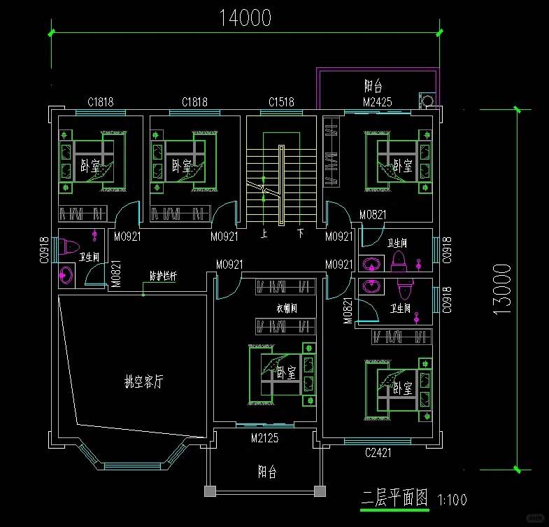 乡建设计魔方图纸效果图