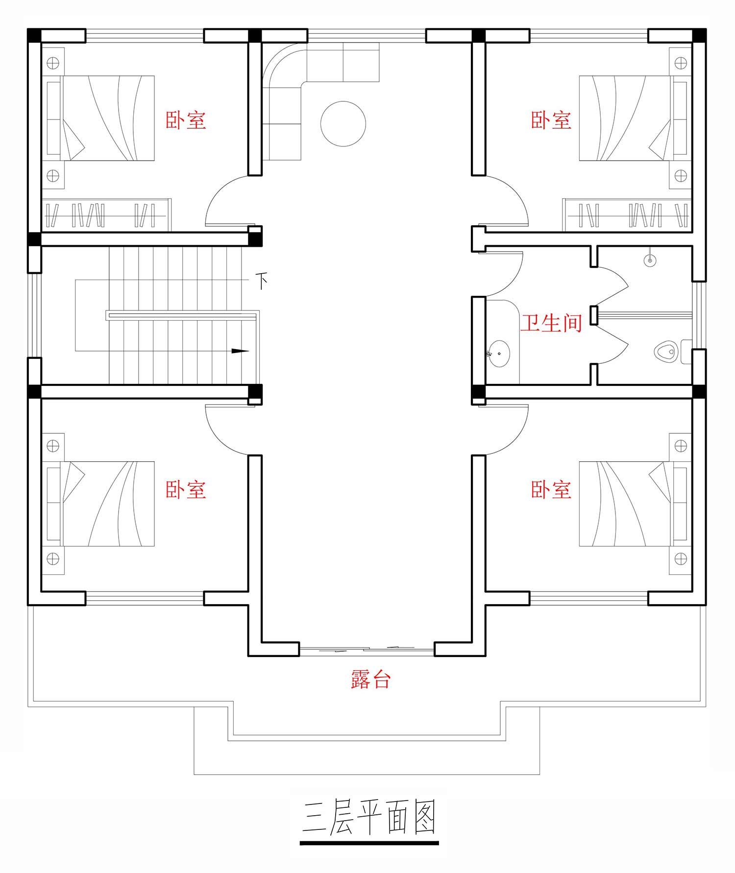 乡建设计魔方图纸效果图