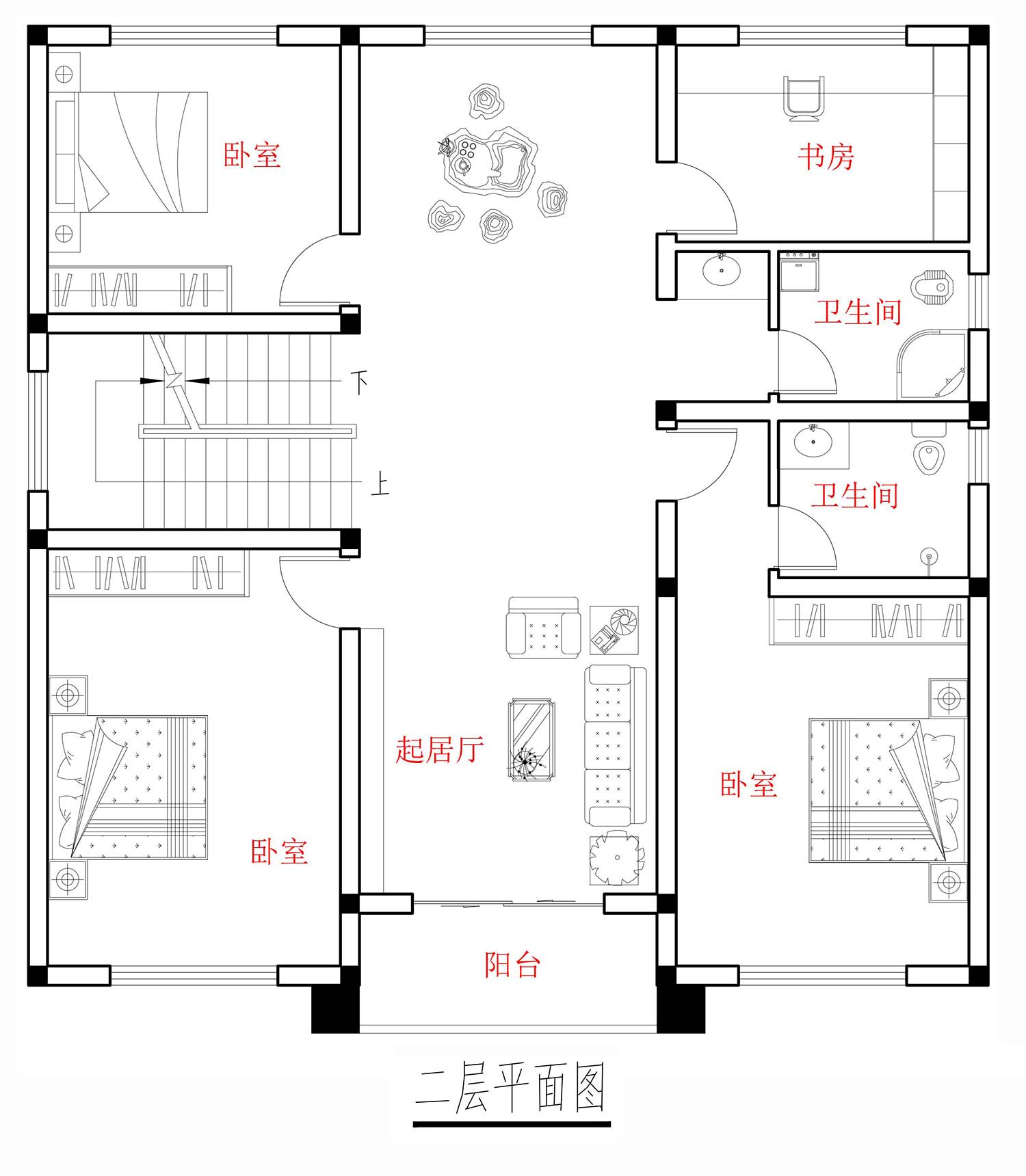 乡建设计魔方图纸效果图