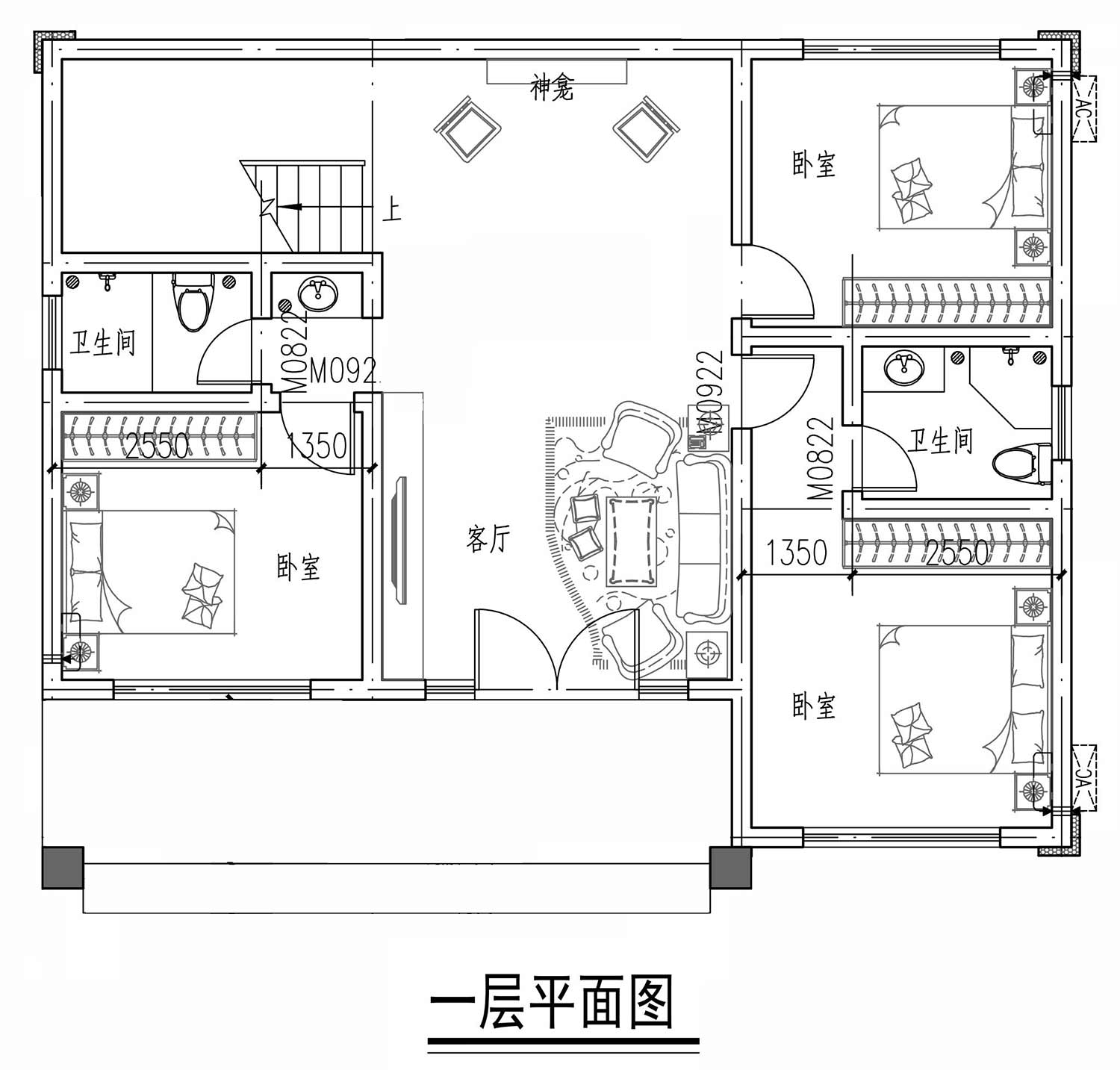 乡建设计魔方图纸效果图