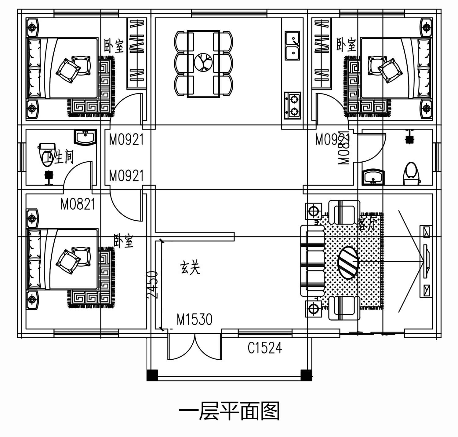 乡建设计魔方图纸效果图