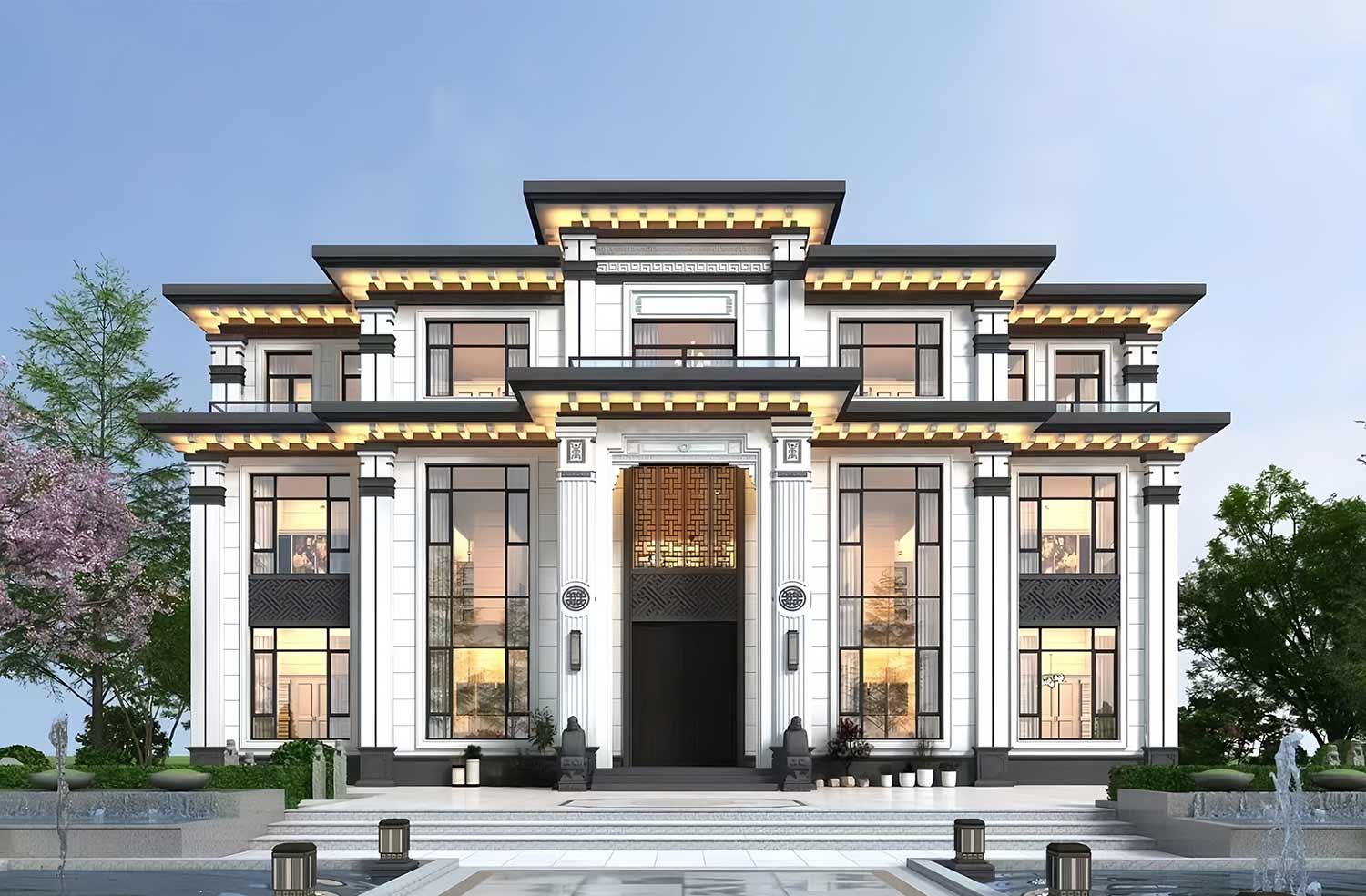 乡建设计魔方图纸效果图