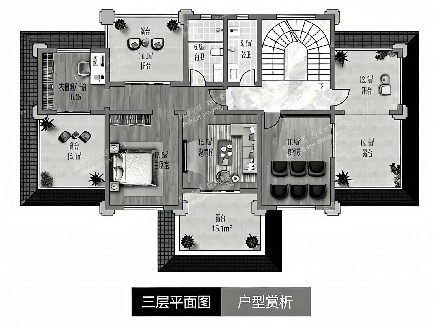 乡建设计魔方图纸效果图