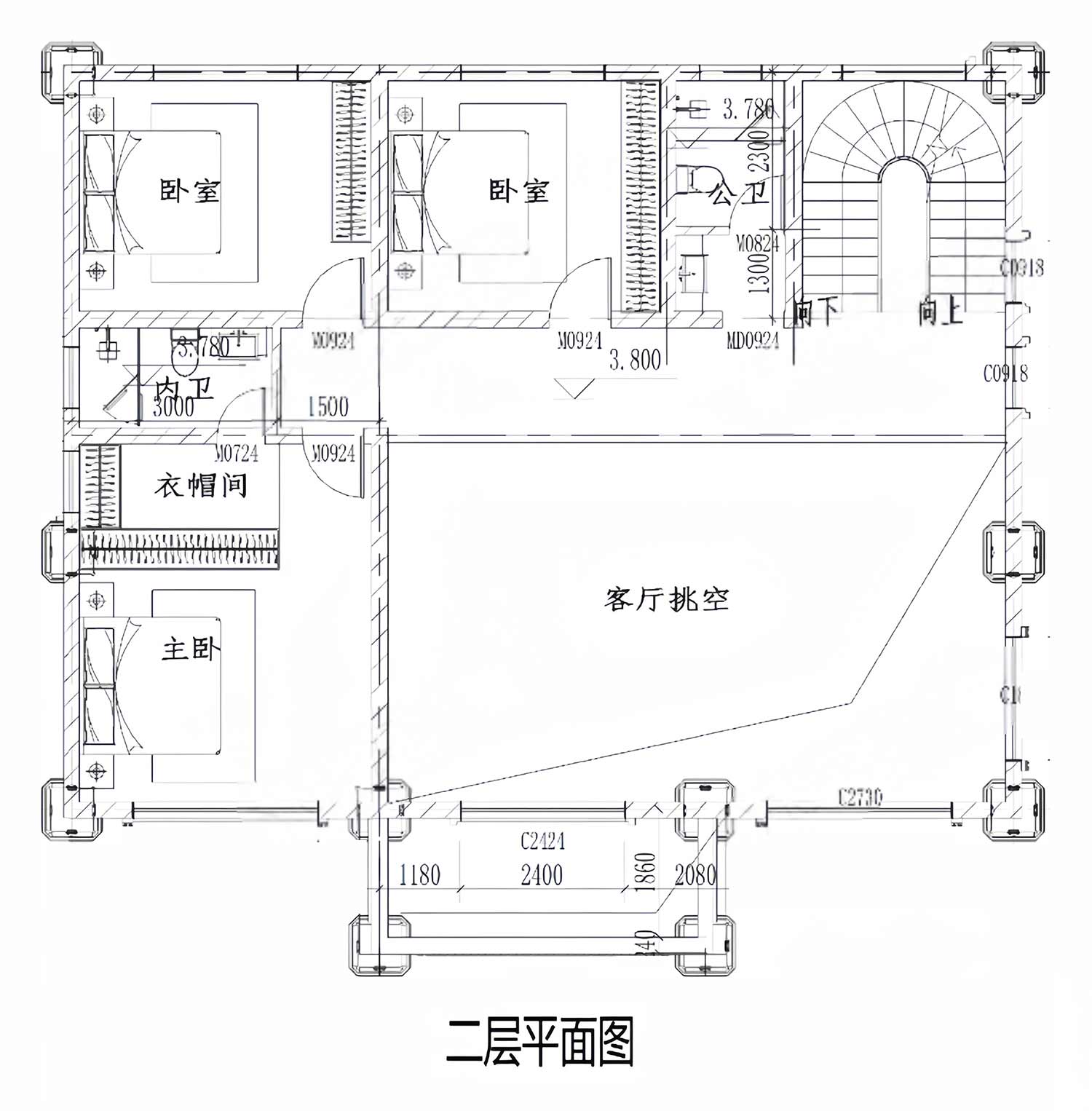 乡建设计魔方图纸效果图