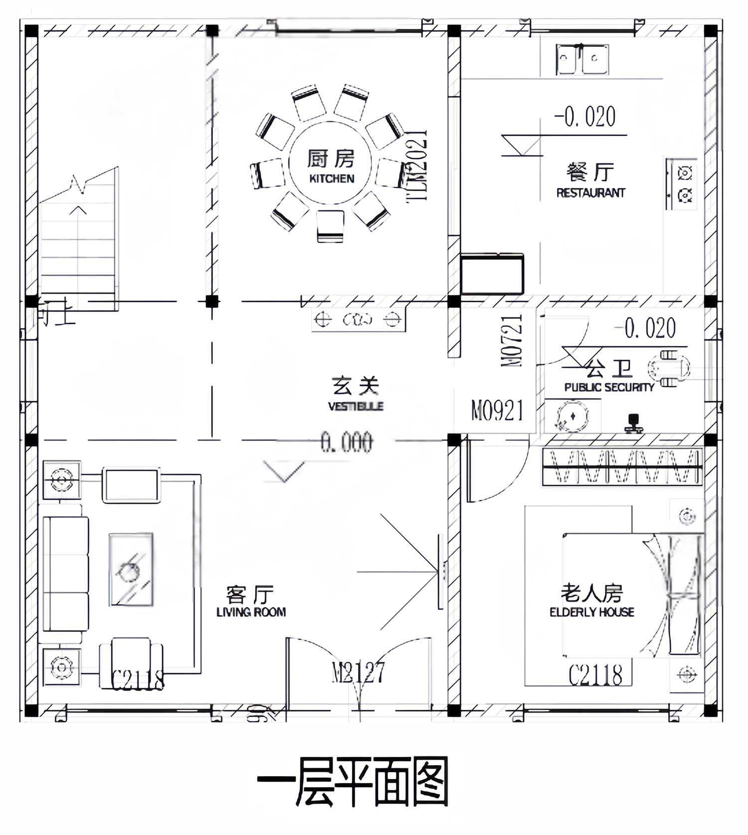 乡建设计魔方图纸效果图
