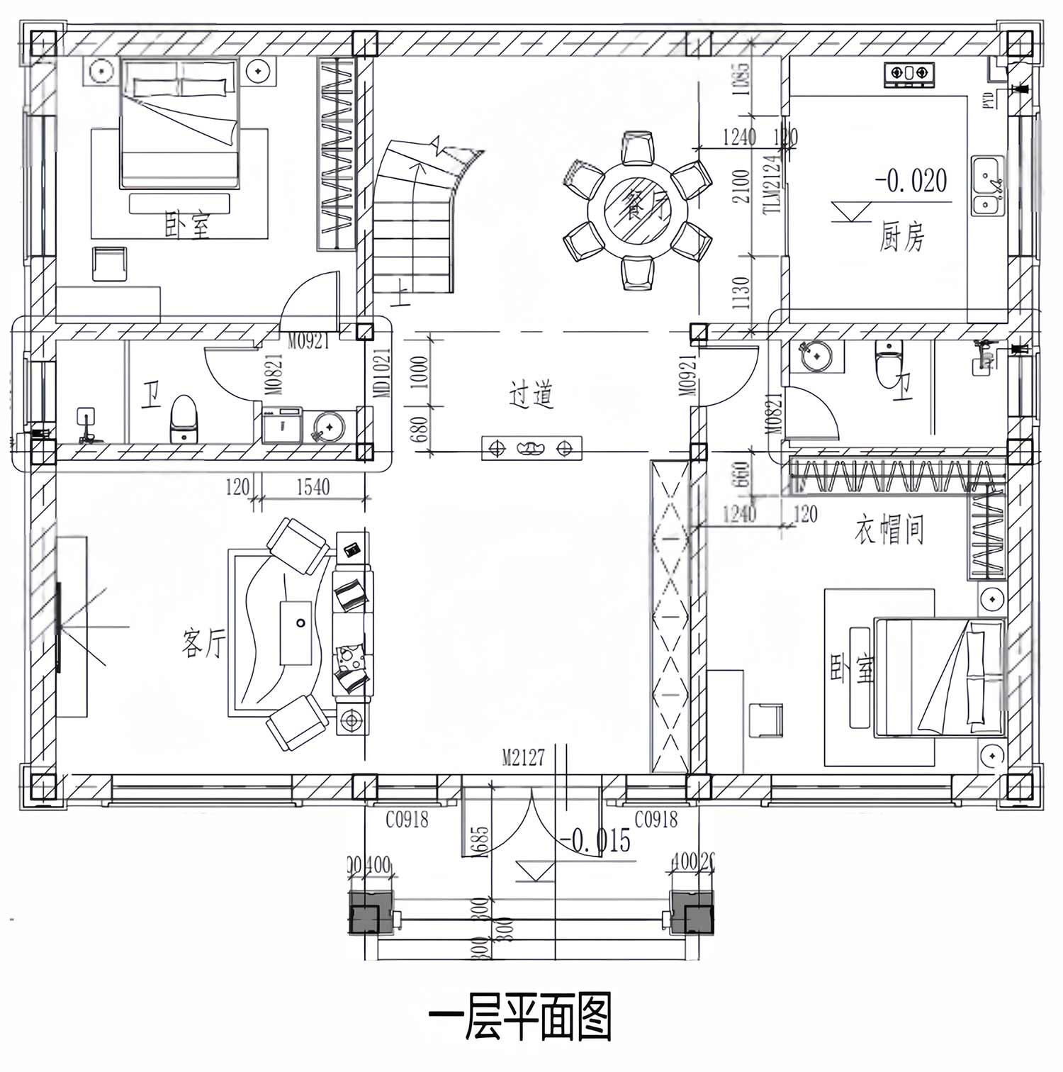 乡建设计魔方图纸效果图