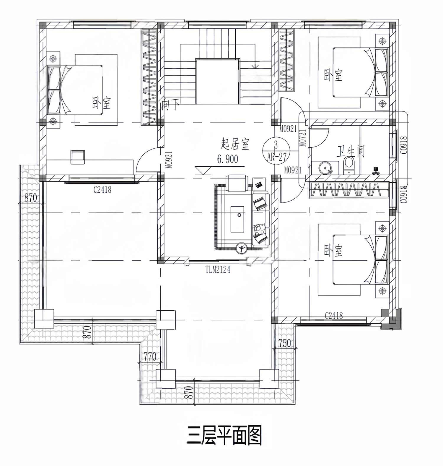 乡建设计魔方图纸效果图