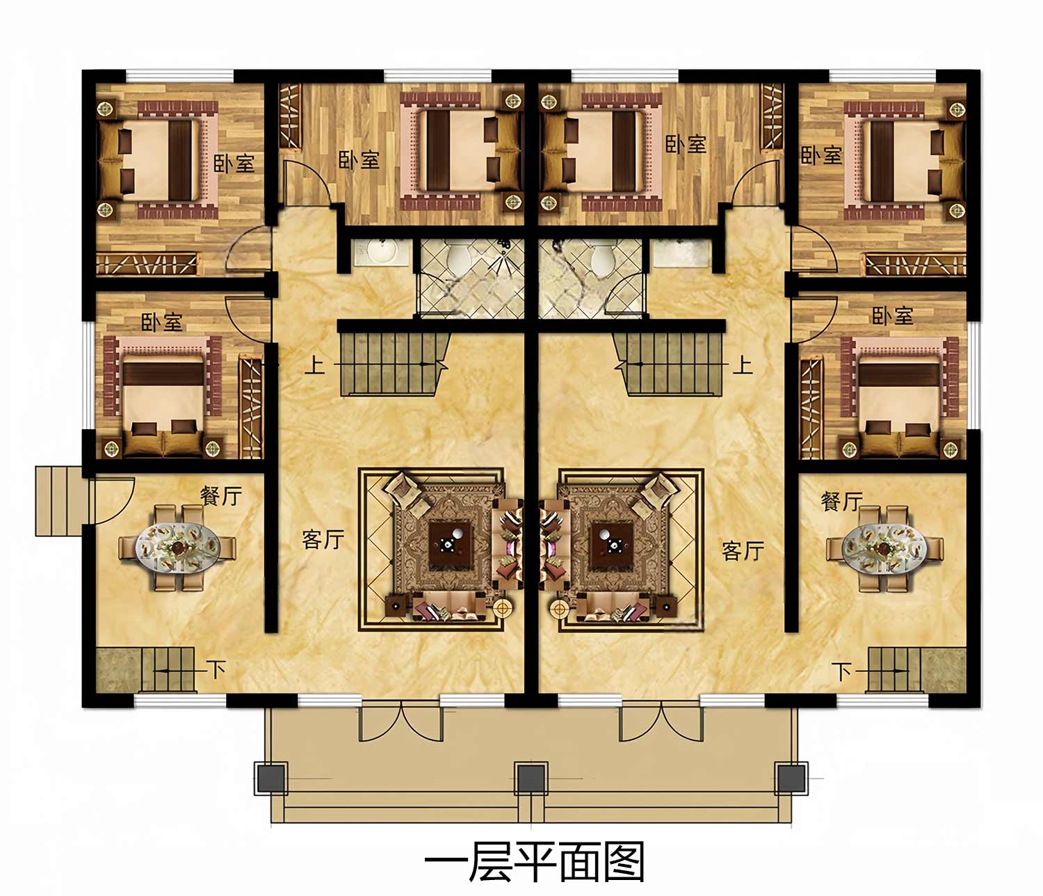乡建设计魔方图纸效果图