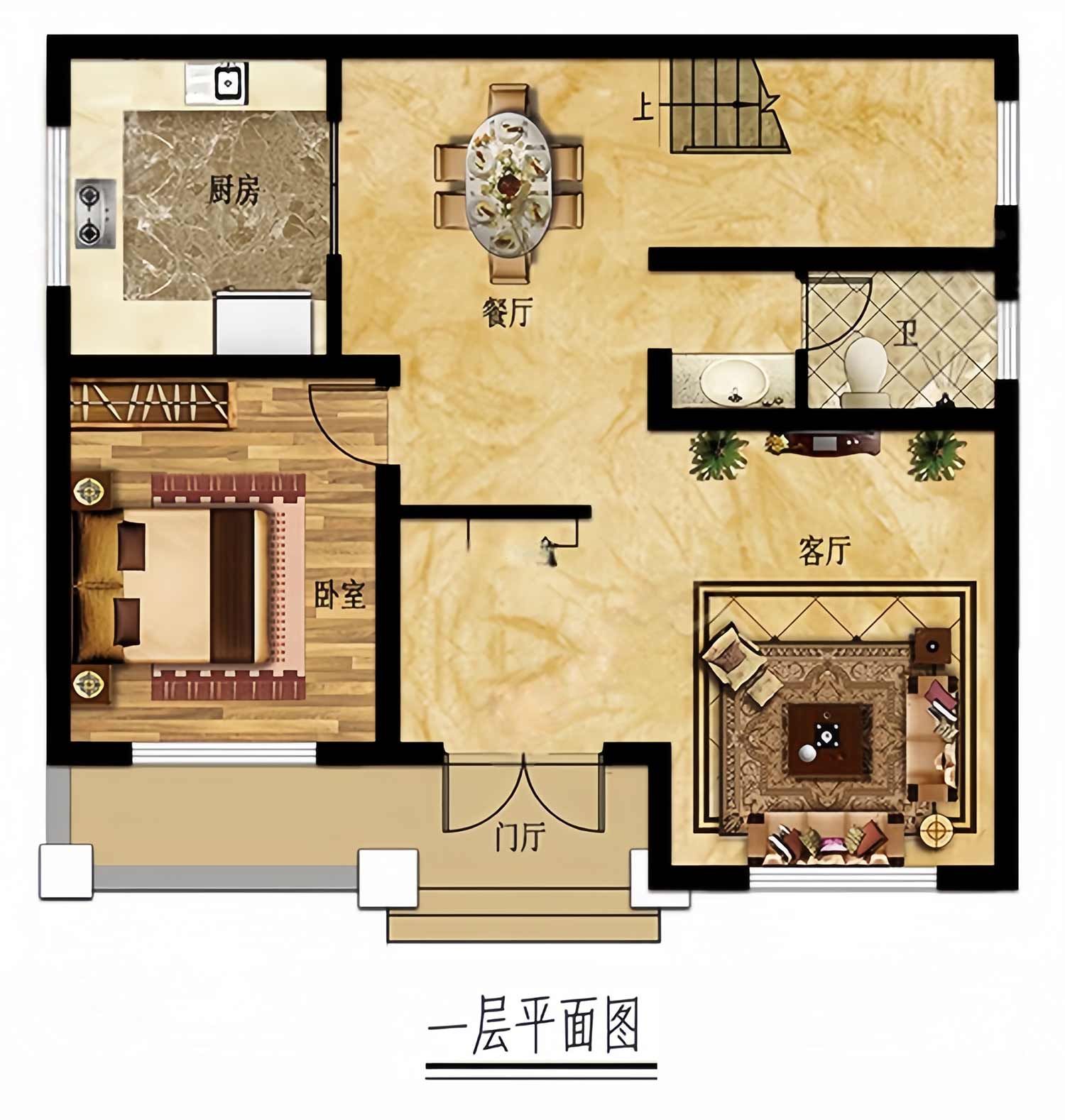 乡建设计魔方图纸效果图