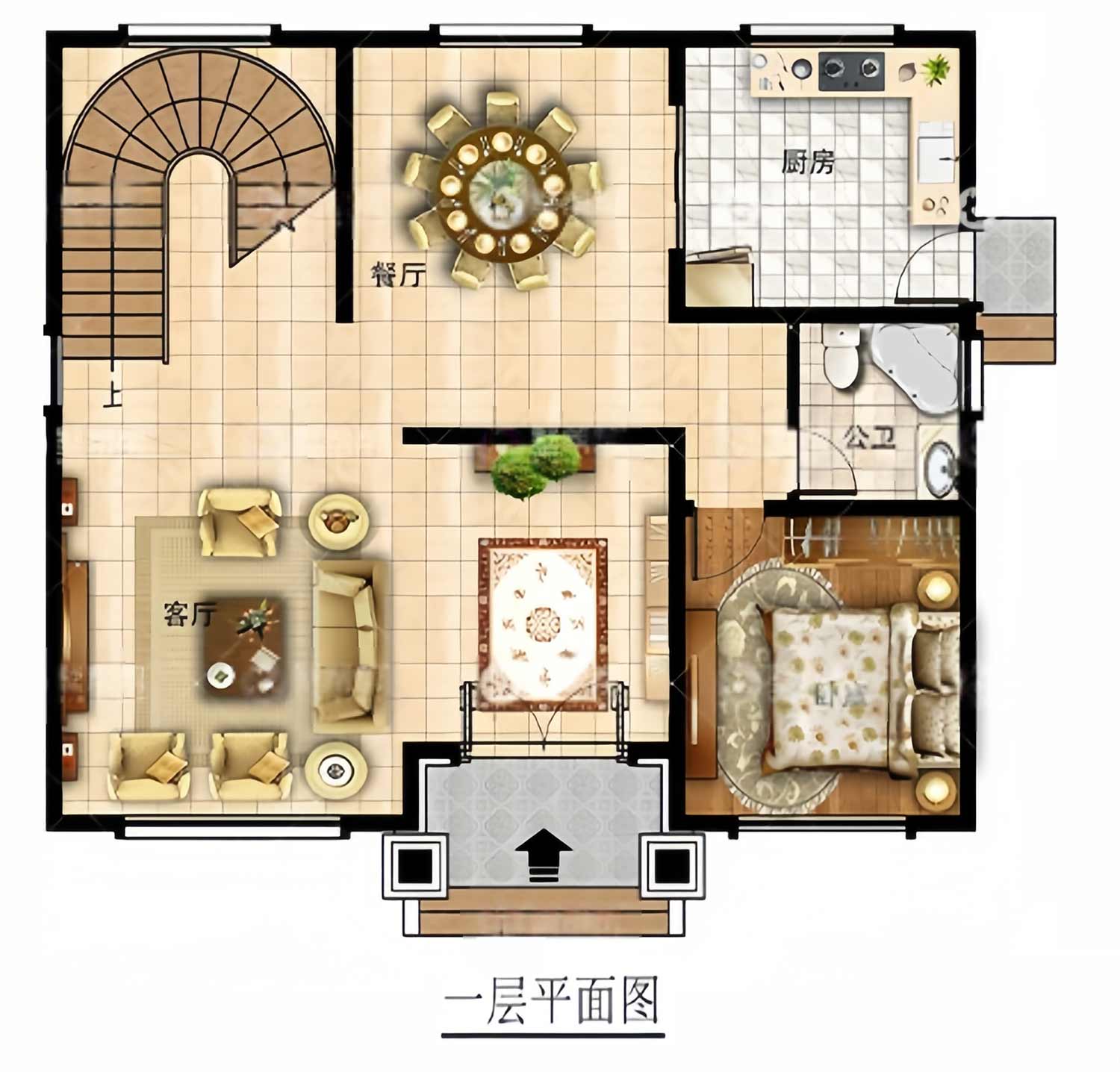 乡建设计魔方图纸效果图