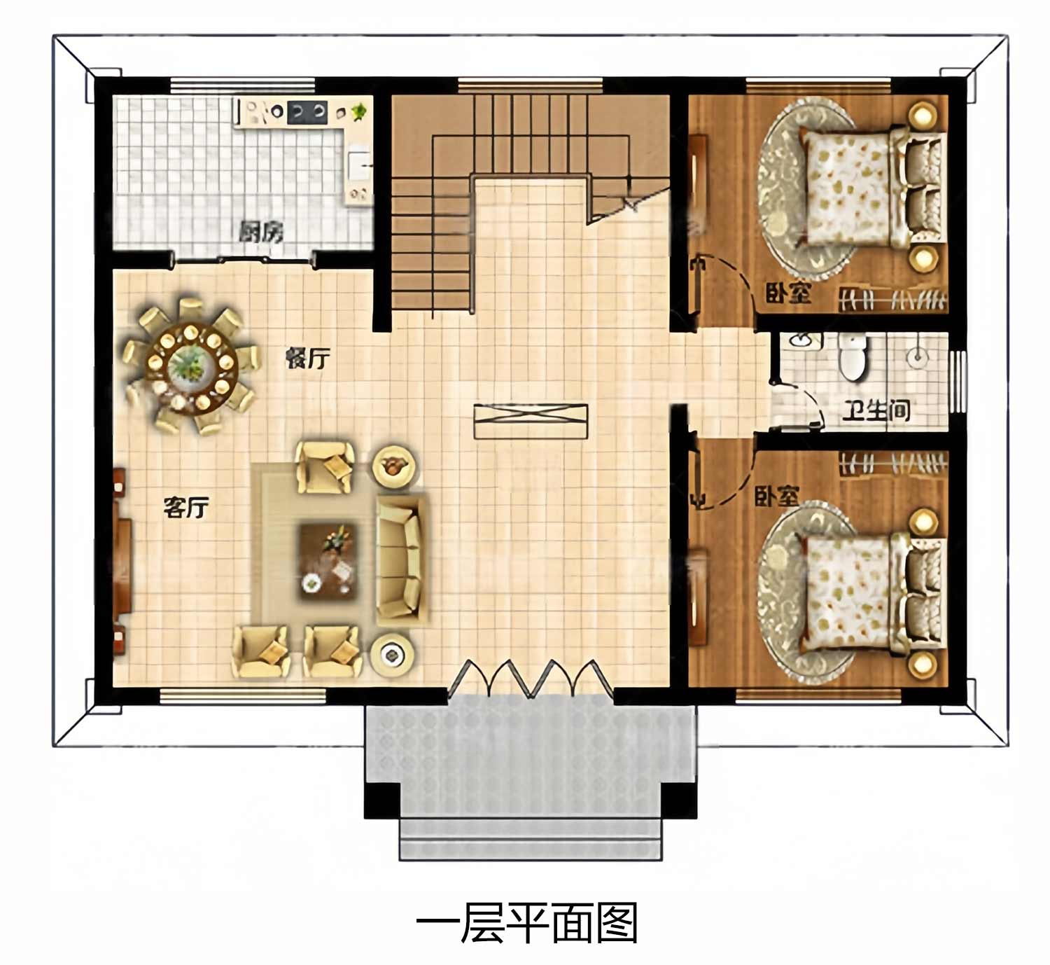 乡建设计魔方图纸效果图
