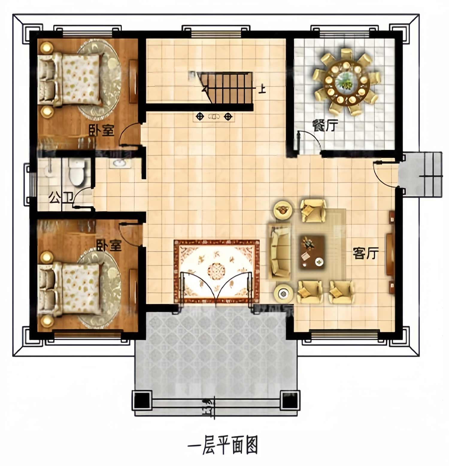 乡建设计魔方图纸效果图