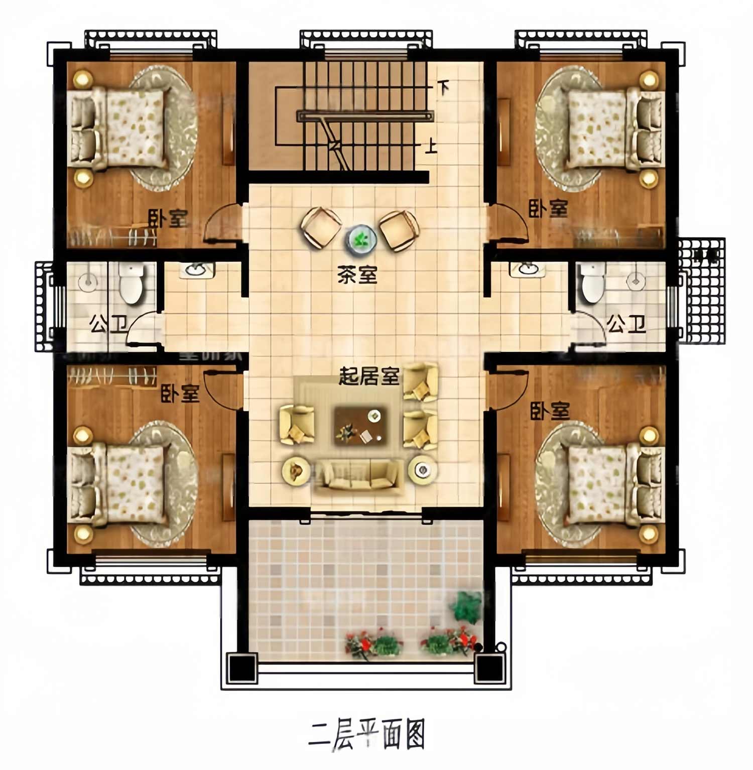 乡建设计魔方图纸效果图