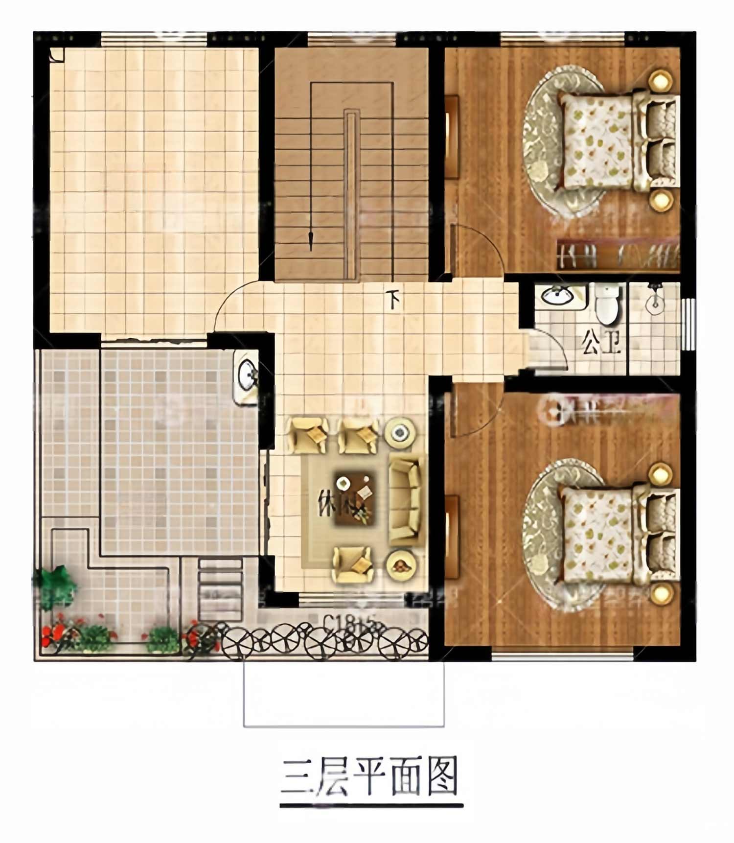 乡建设计魔方图纸效果图